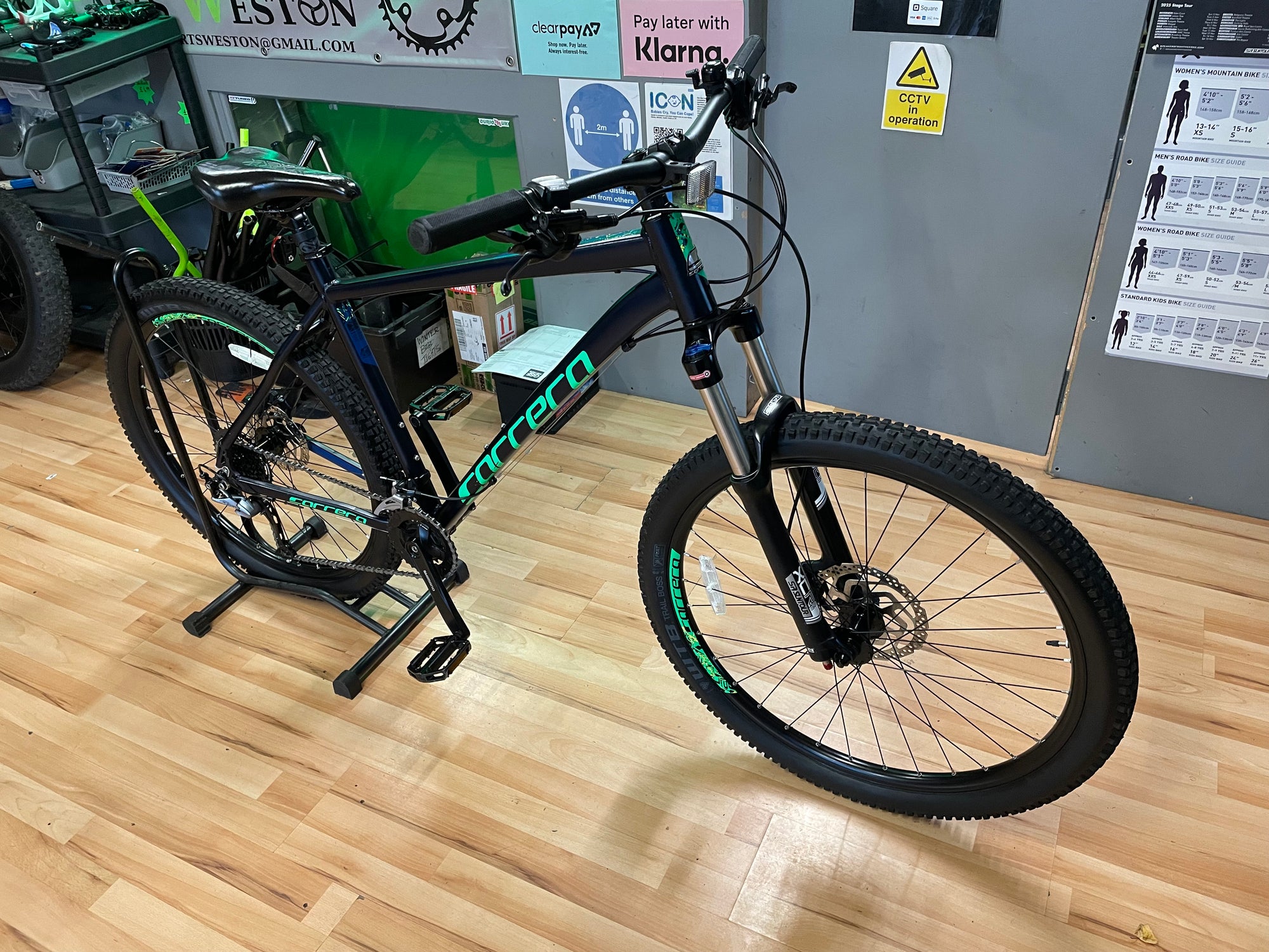 Carrera KRAKEN MTB 20” Black/Green