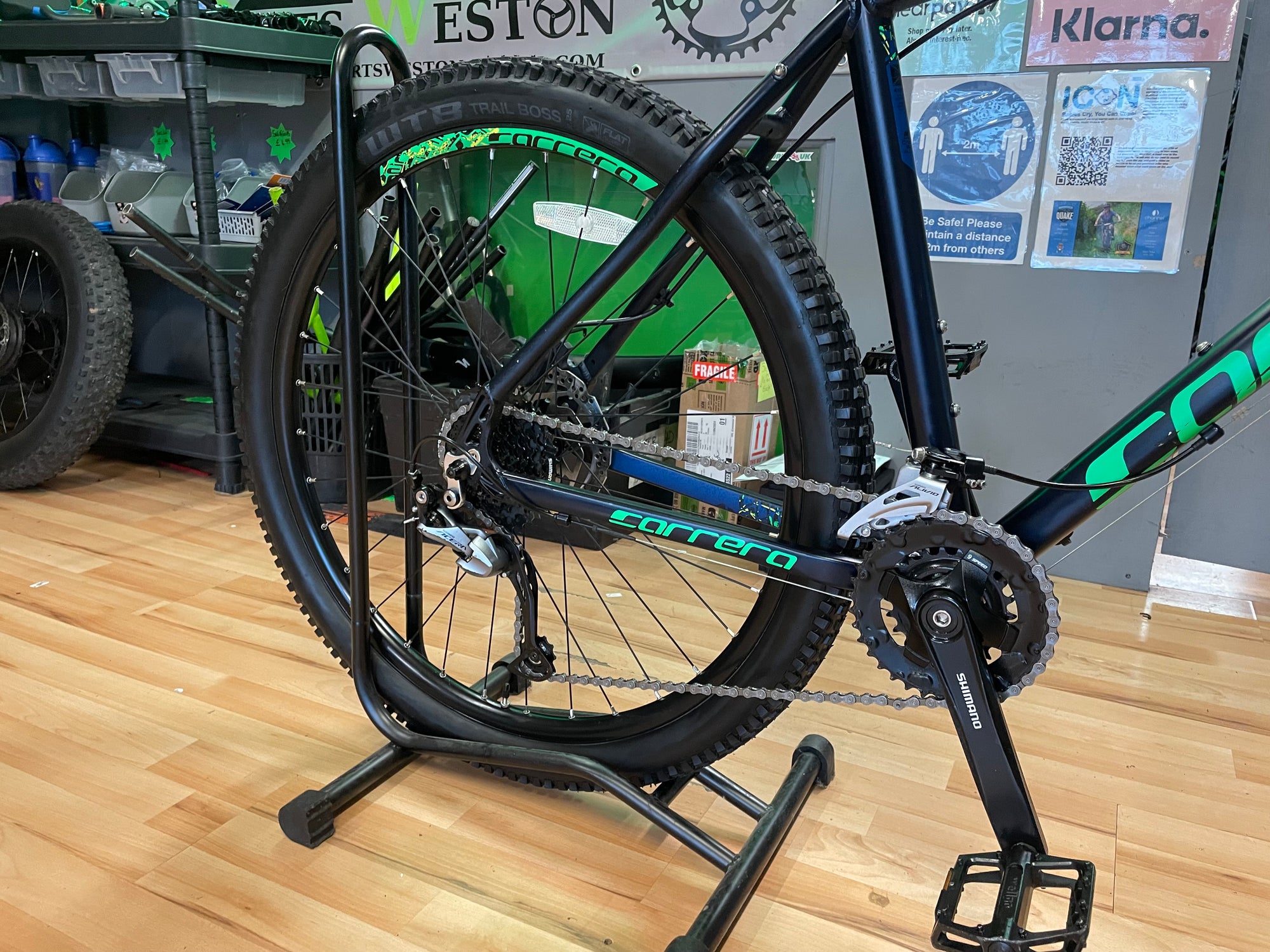 Carrera KRAKEN MTB 20” Black/Green