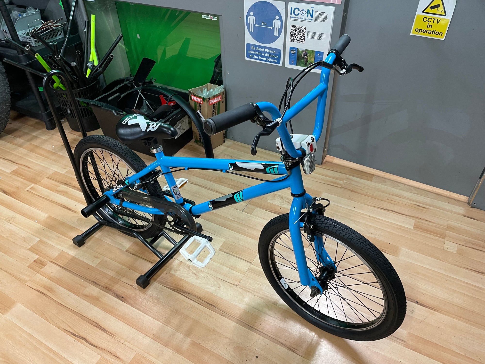 X-Rated BMX Blue 12” 8-12yrs