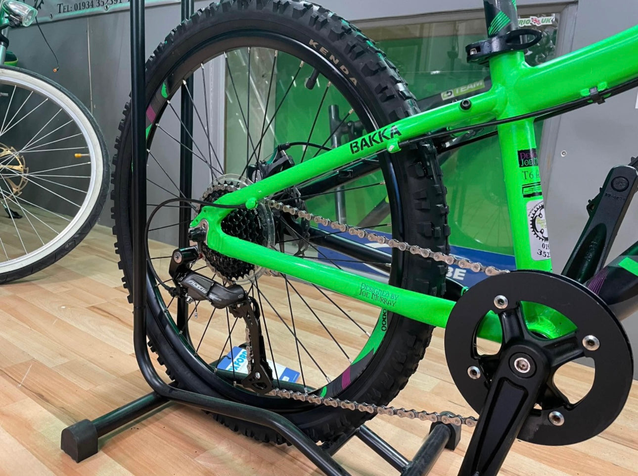 VOODOO BAKKA MTB 12" FRAME SUITABLE 7-10 YEARS GREEN