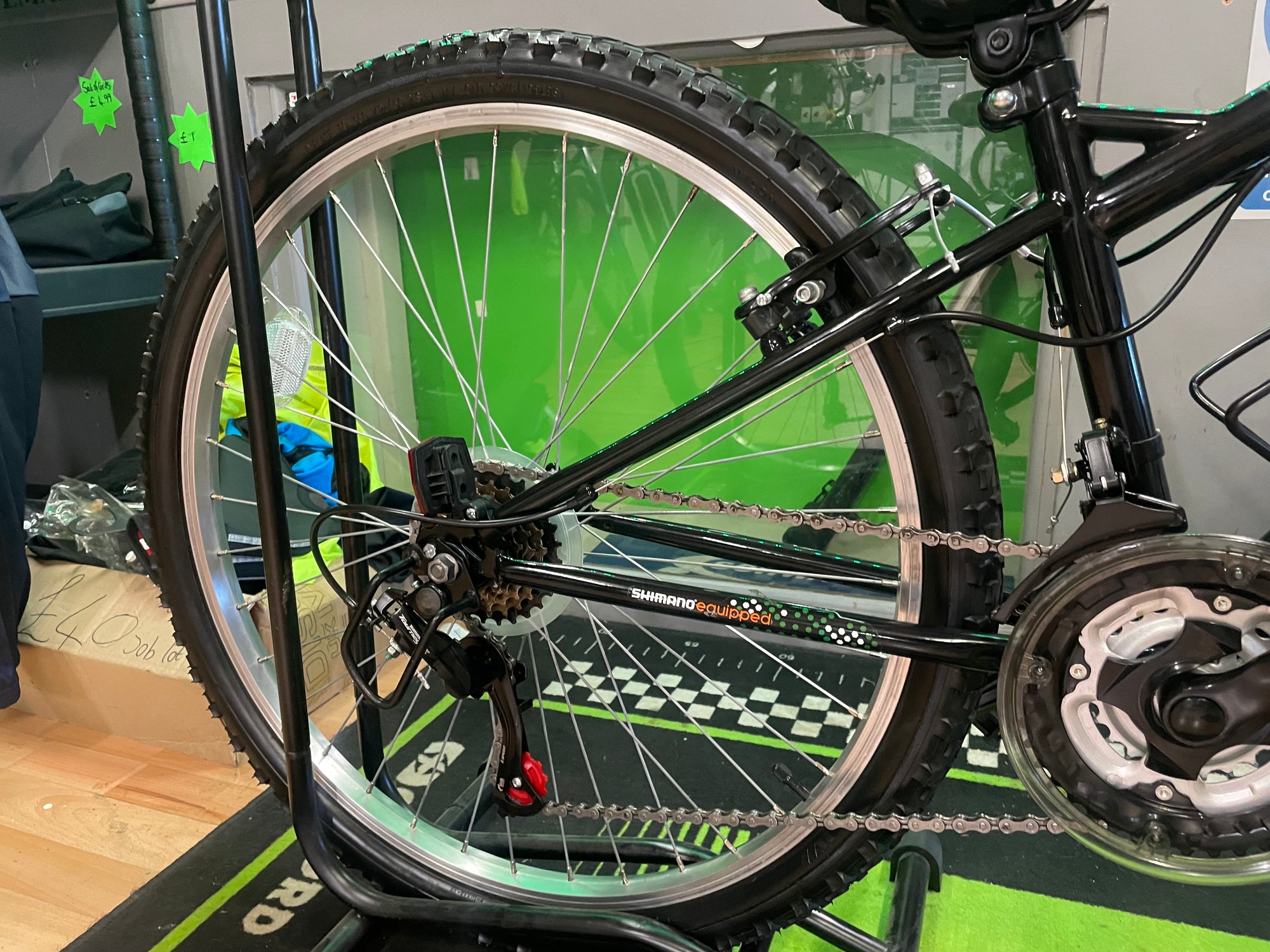 APOLLO INTERZONE MTB BLACK 13”