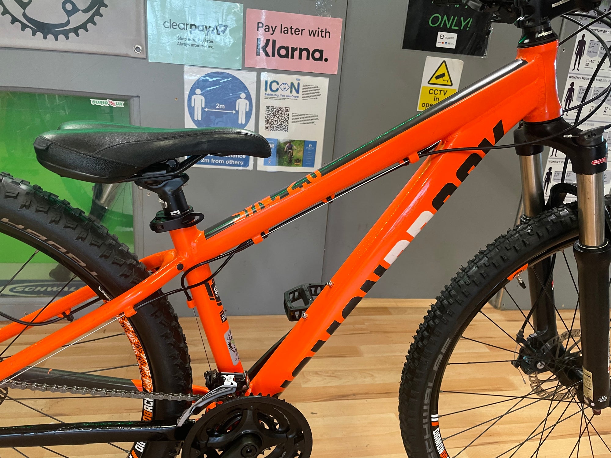 DIAMOND BACK SYNC 2.0 MTB ORANGE 14”