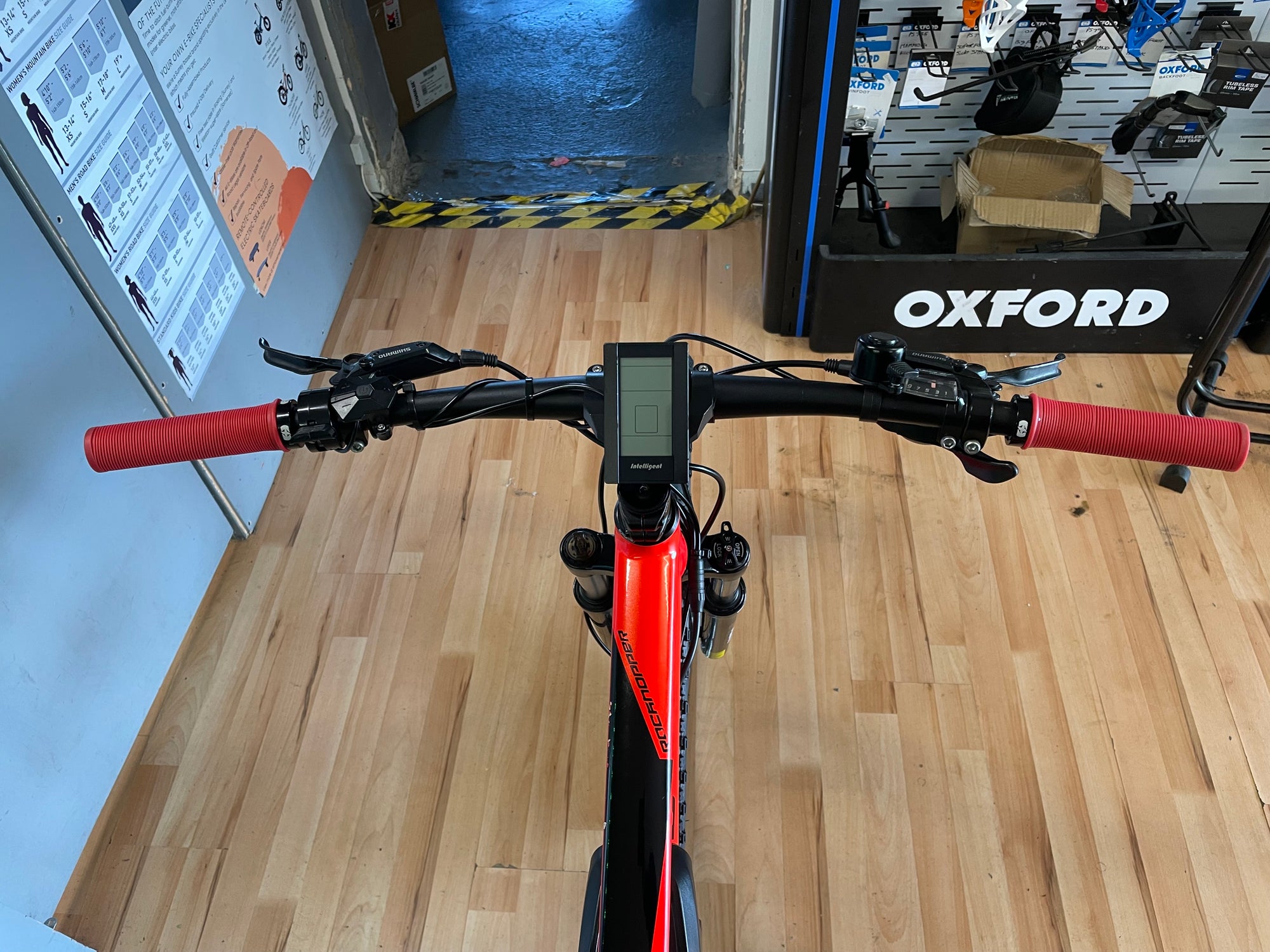 Specialized Rockhopper Custom E-bike Red 19”