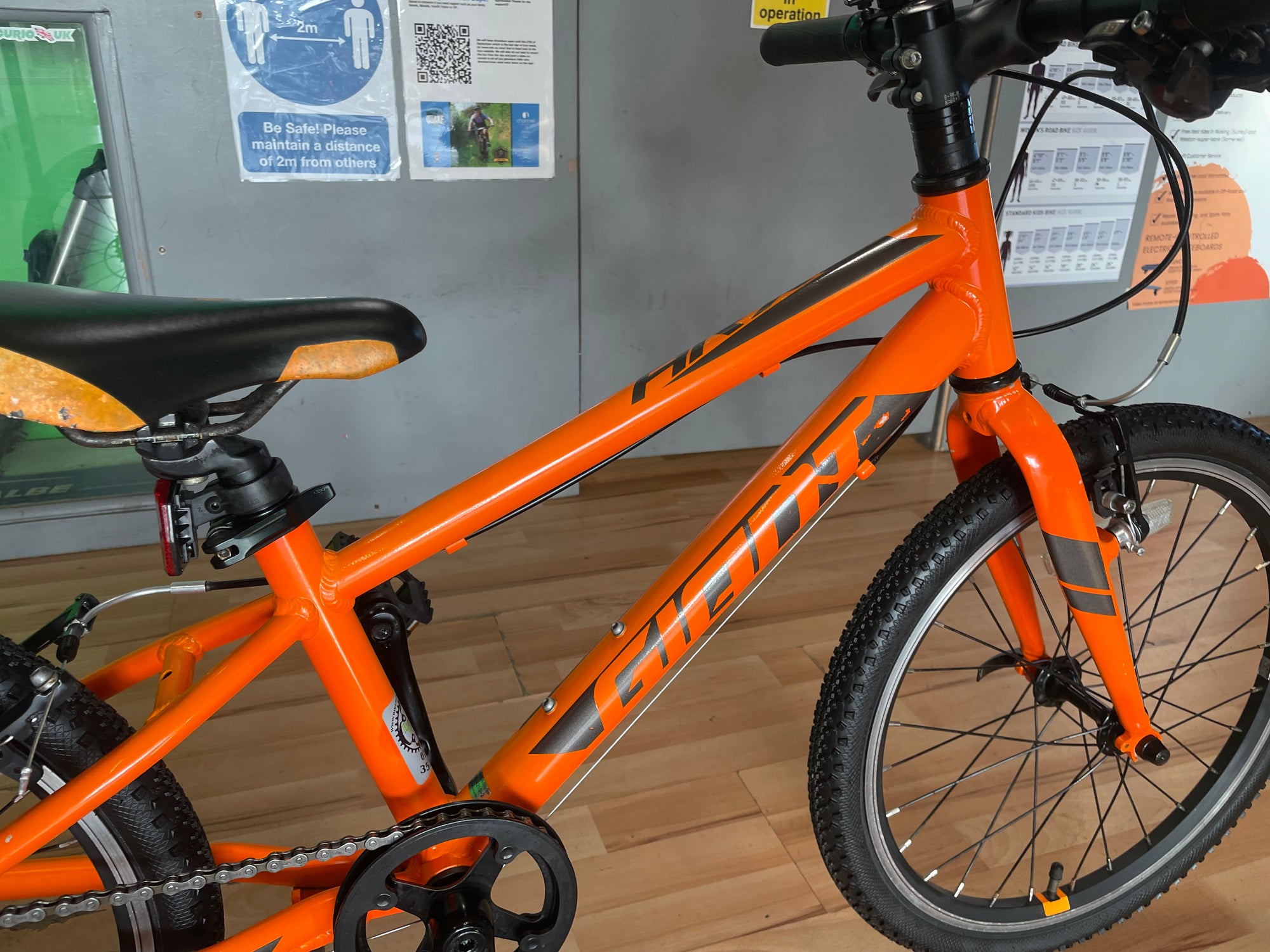 Giant ARX 20 MTB Orange 11” 7-9yrs
