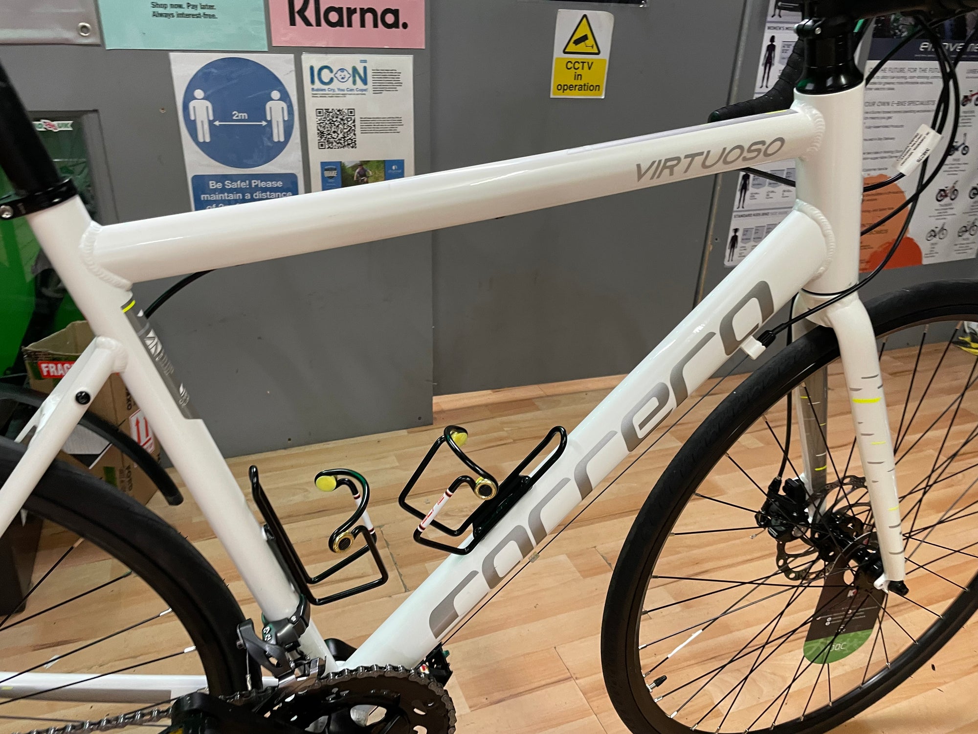 rennrad carrera virtuoso CARRERA VIRTUOSO ROAD BIKE WHITE