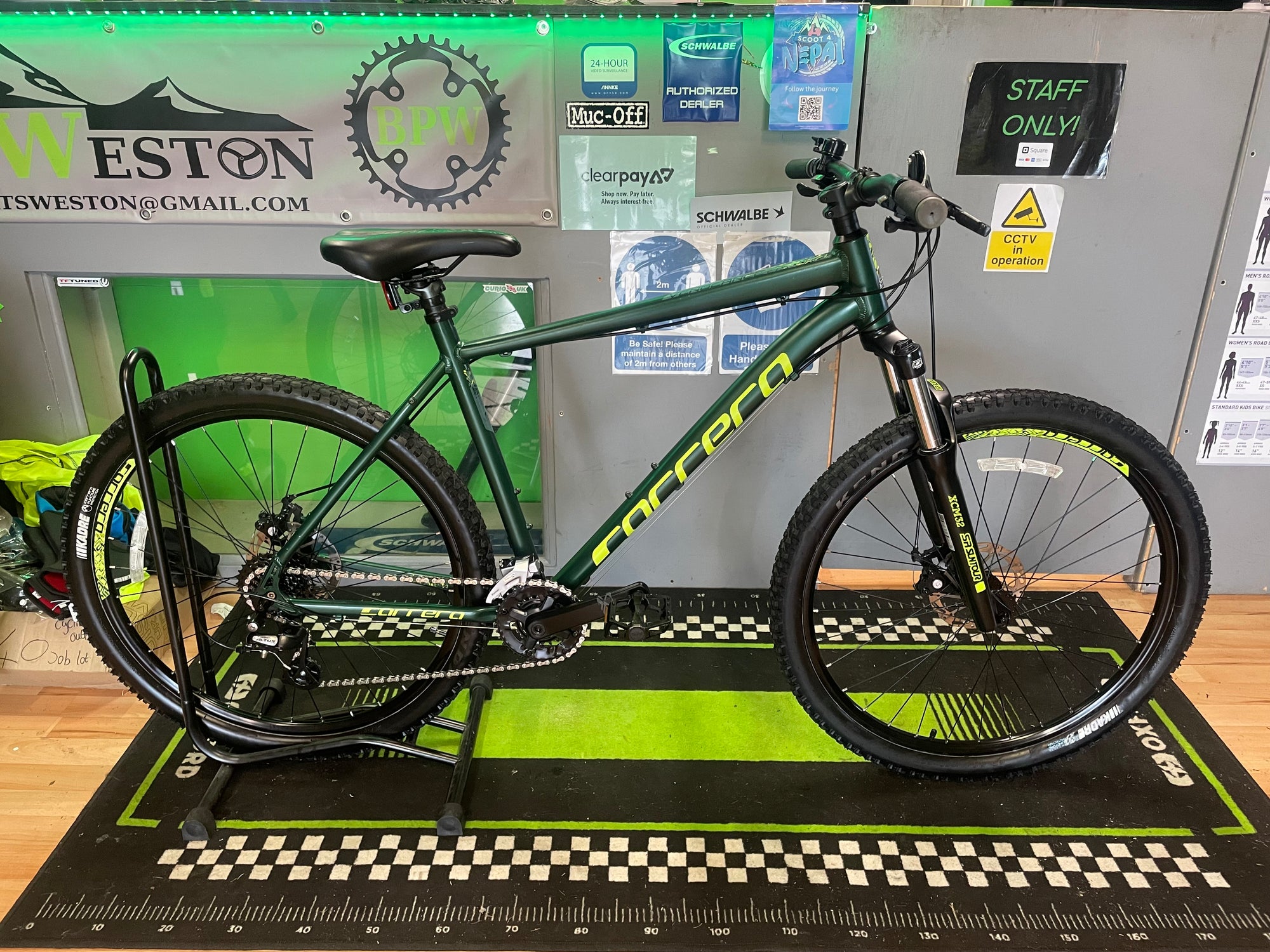 CARRERA VENGEANCE 27.5” MTB GREEN 20”