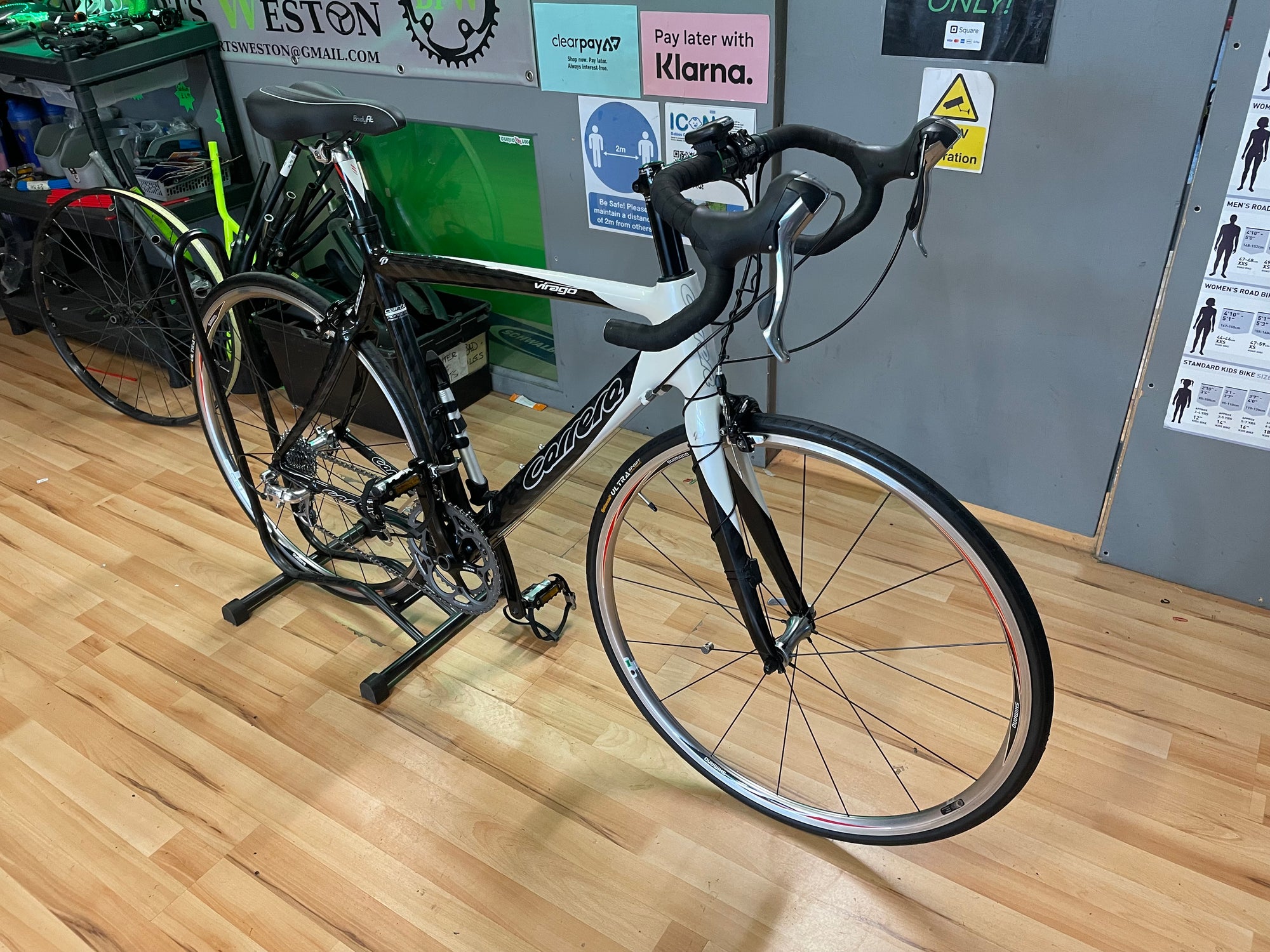 CARRERA VIRAGO FULL CARBON ROAD BIKE