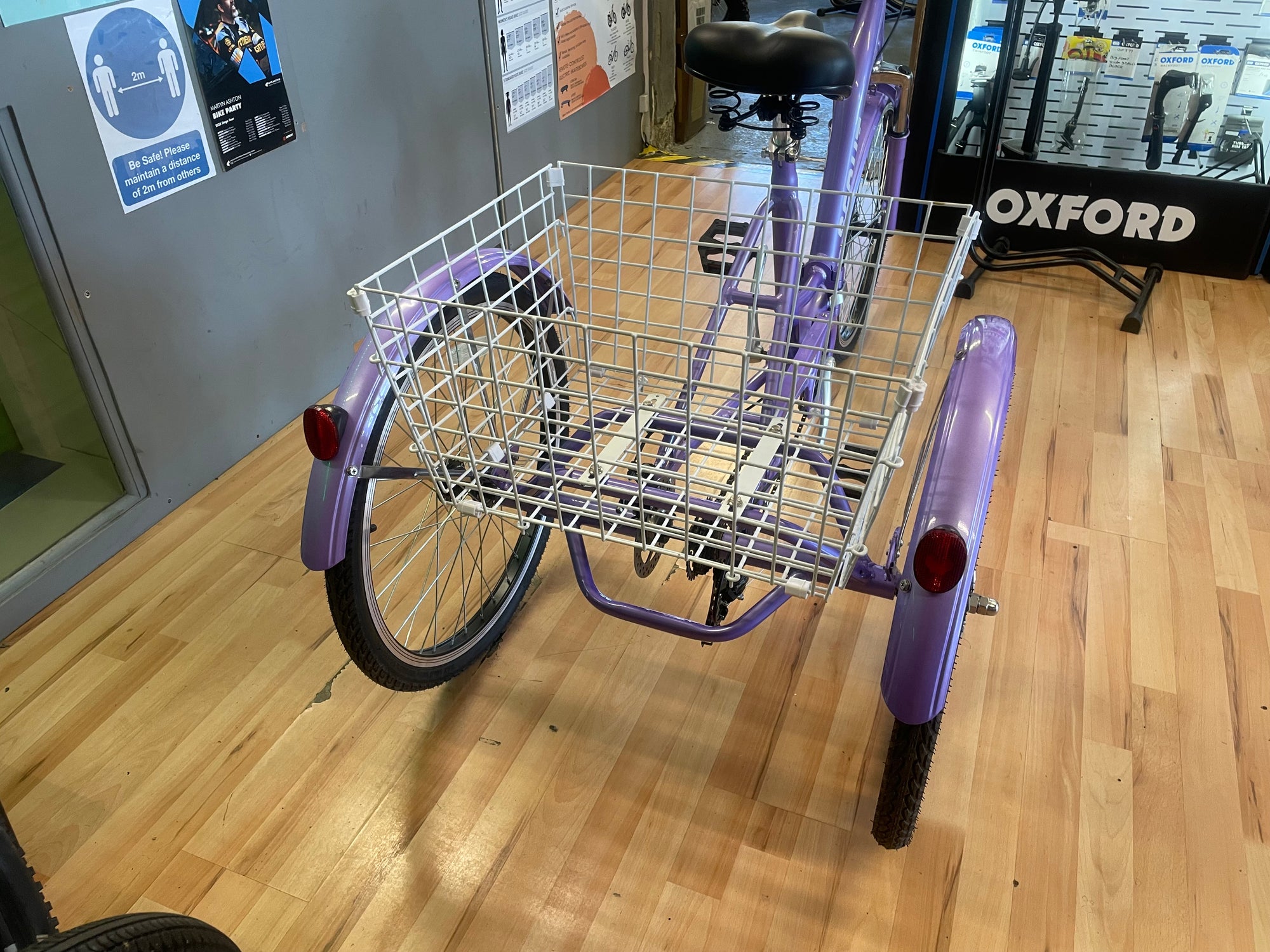 SCOUT FOLDING TRICYCLE PURPLE