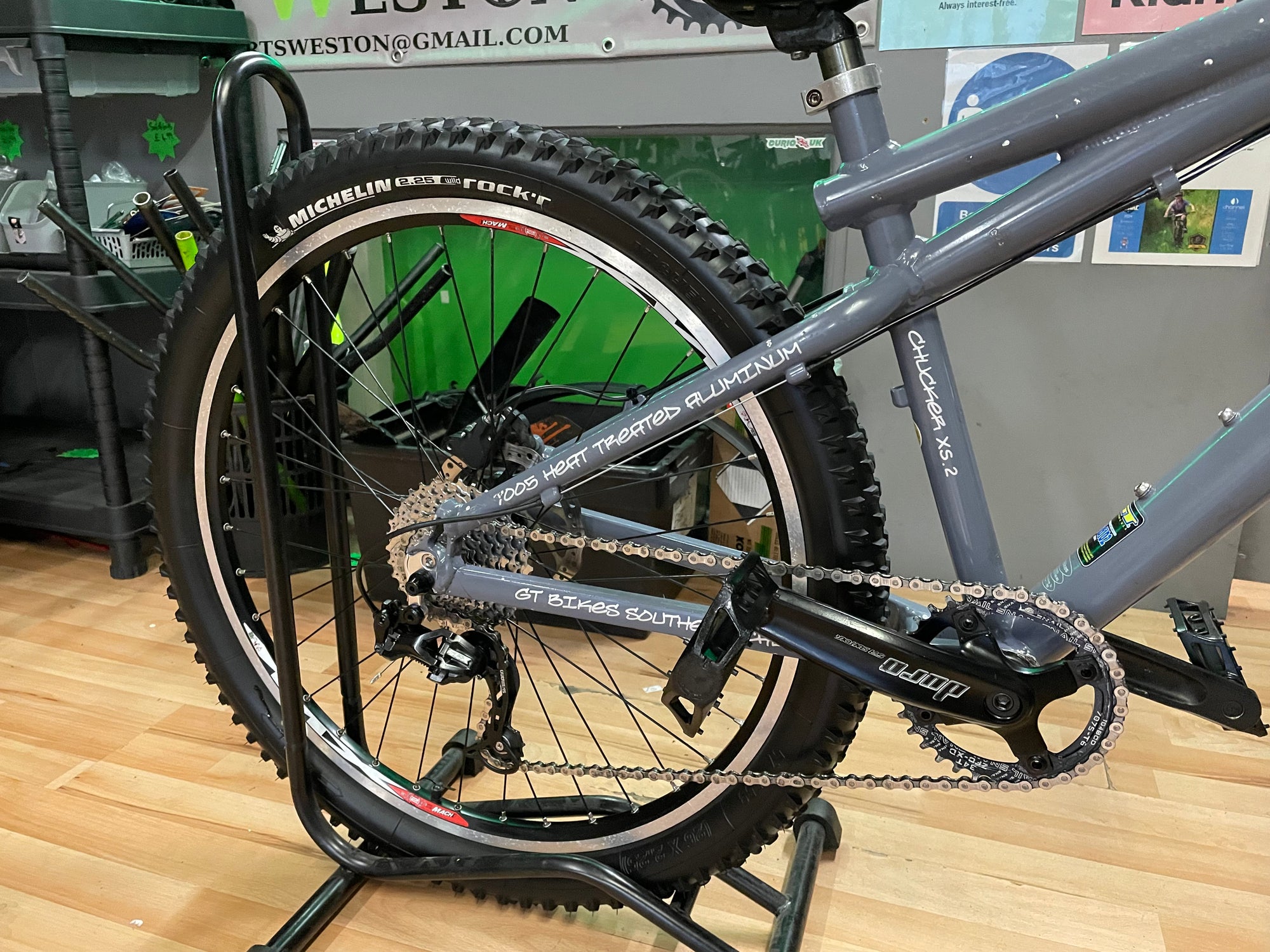 GT CHUCKER XS.2 DIRT/JUMPER 16” Grey