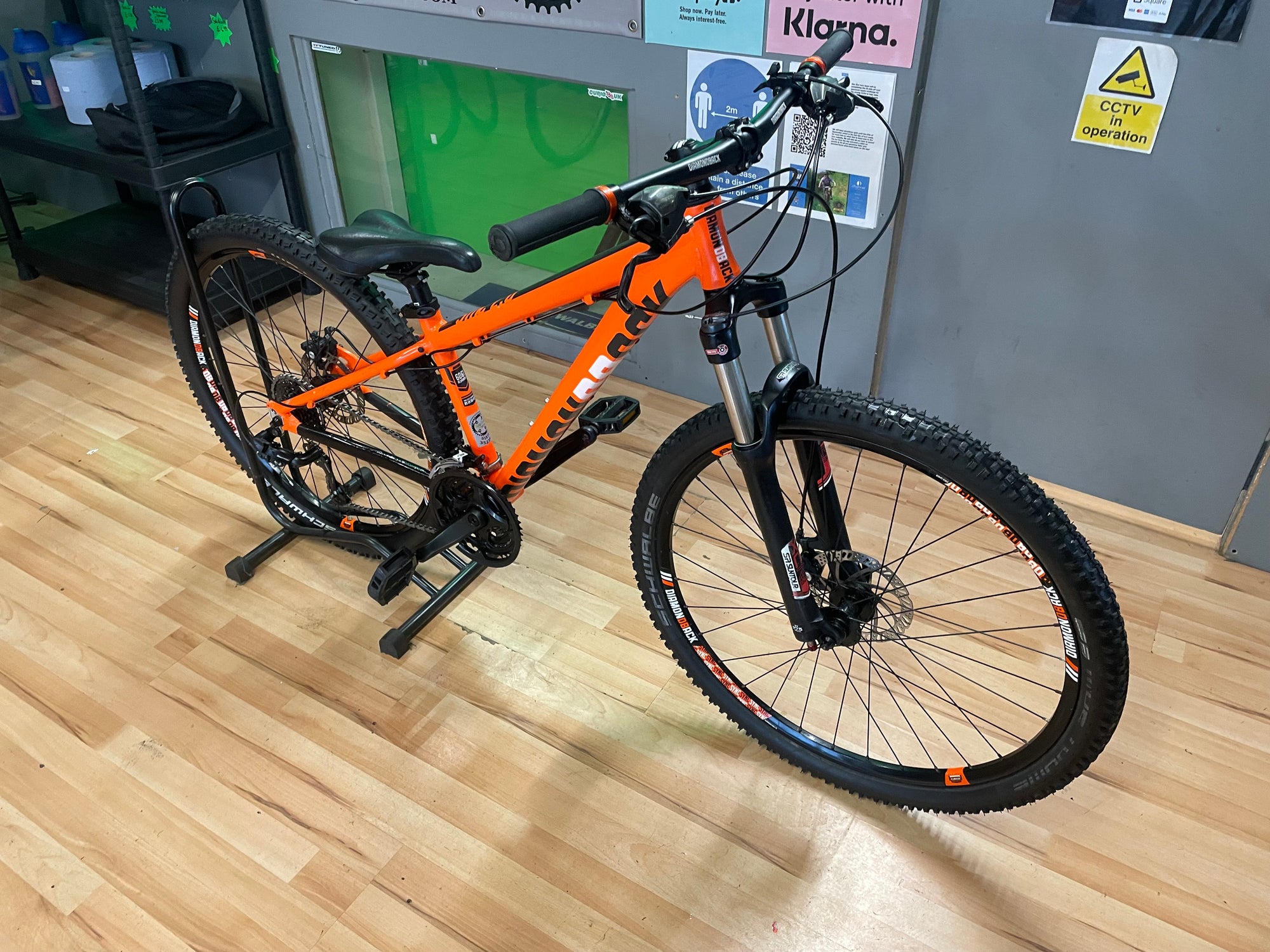 DIAMOND BACK SYNC 2.0 MTB ORANGE 14”