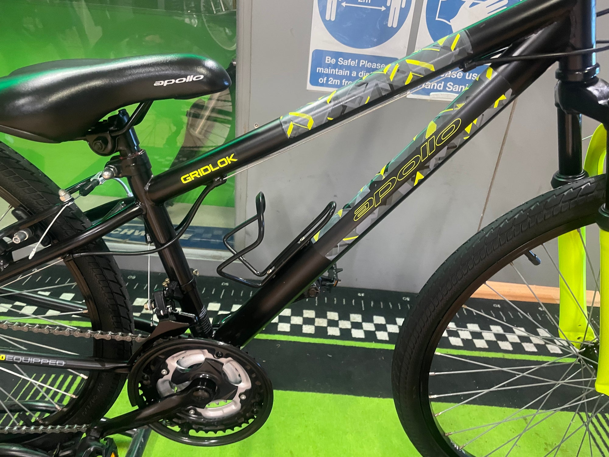 APOLLO GRIDLOCK MTB 12.5” Black 8-11yrs