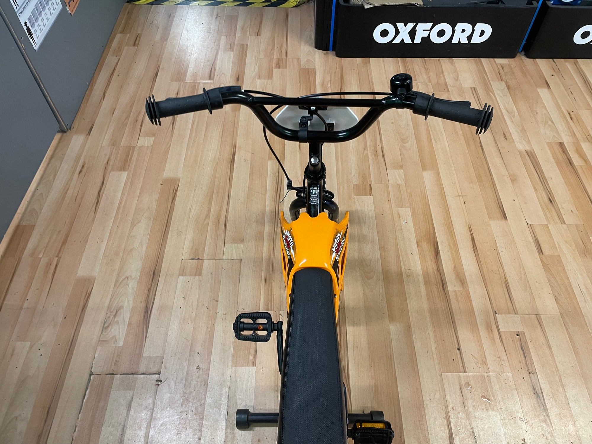 Moto racing MX16 Kids scrambler 14” black/orange