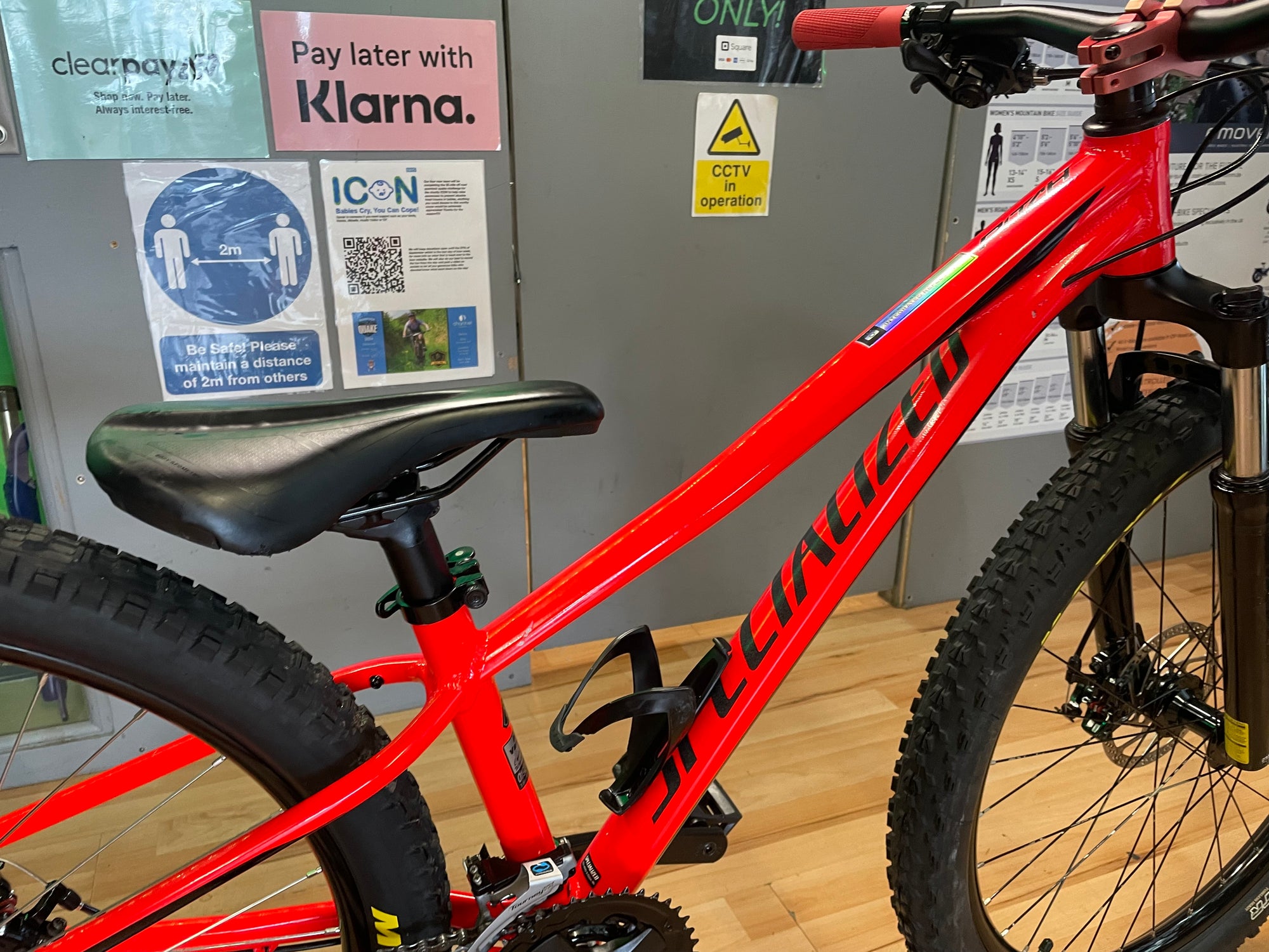 SPECIALIZED PITCH 27.5 RED MTB 12.5” FRAME 10+yrs