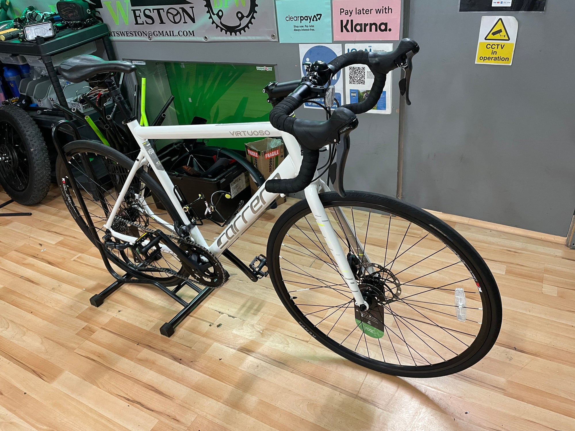 rennrad carrera virtuoso CARRERA VIRTUOSO ROAD BIKE WHITE