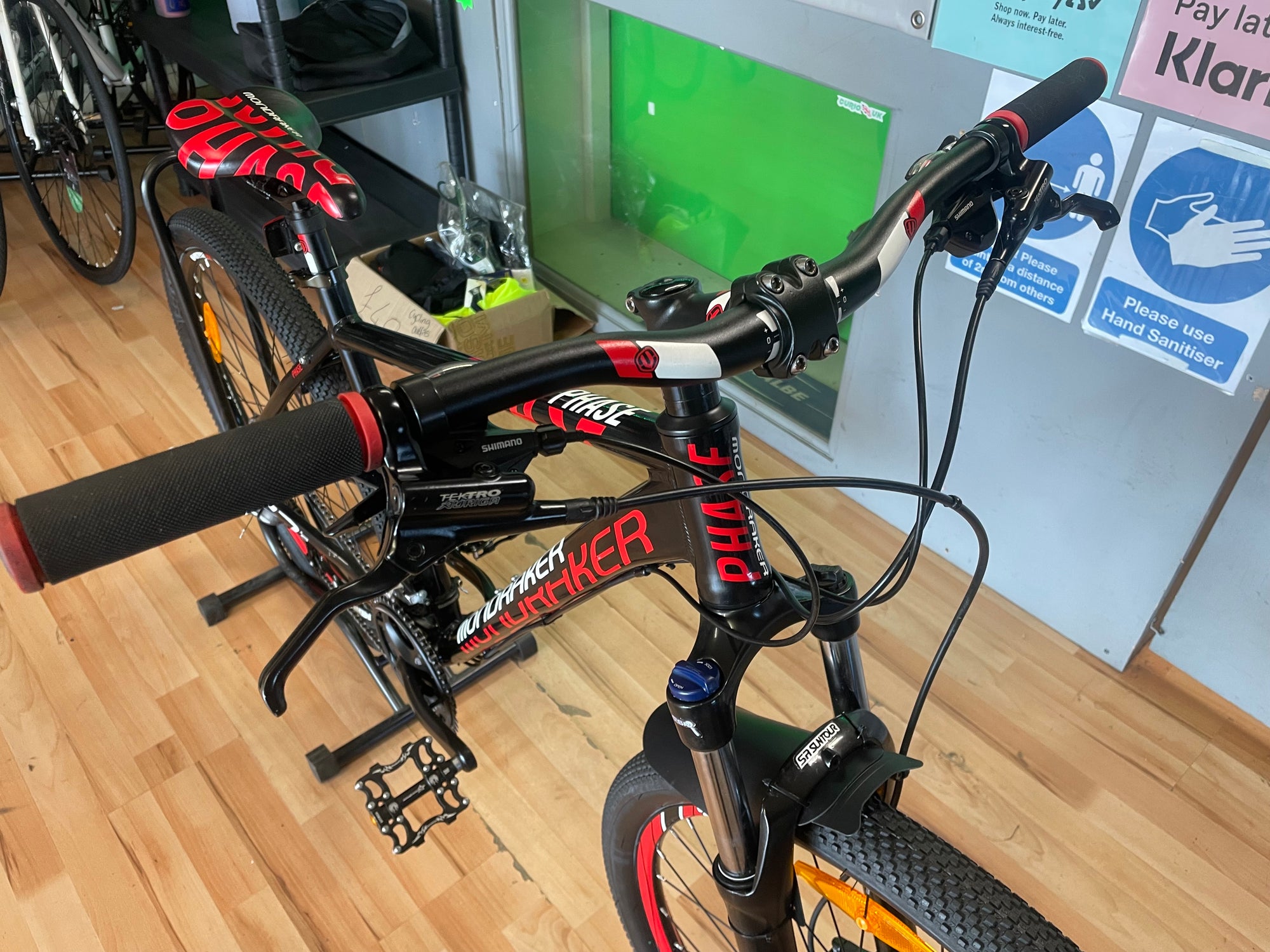 MONDRAKER PHASE 27.5 MTB BLACK/RED 19”