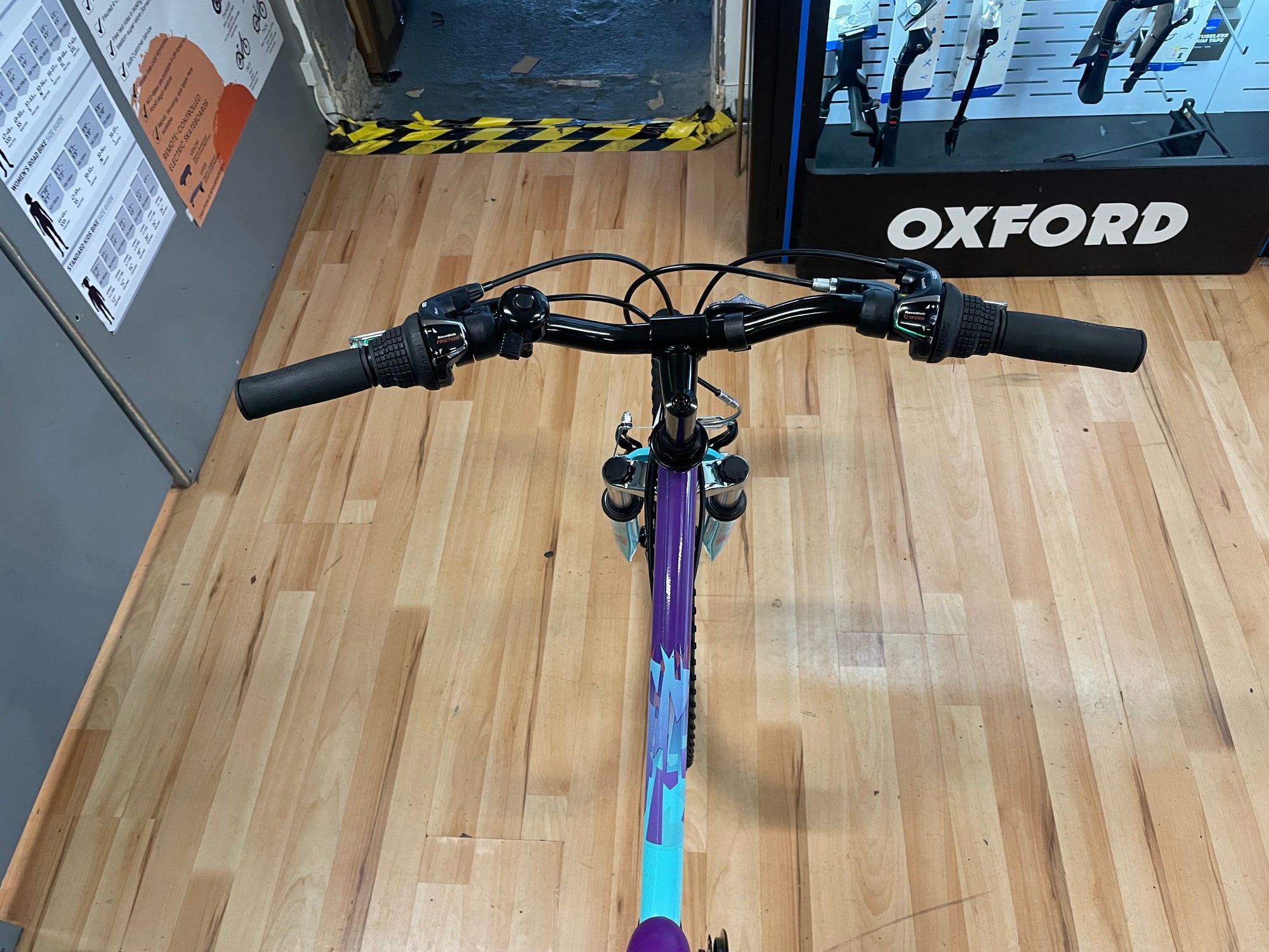 APOLLO VIVID MTB BLUE/PURPLE 8-11yrs