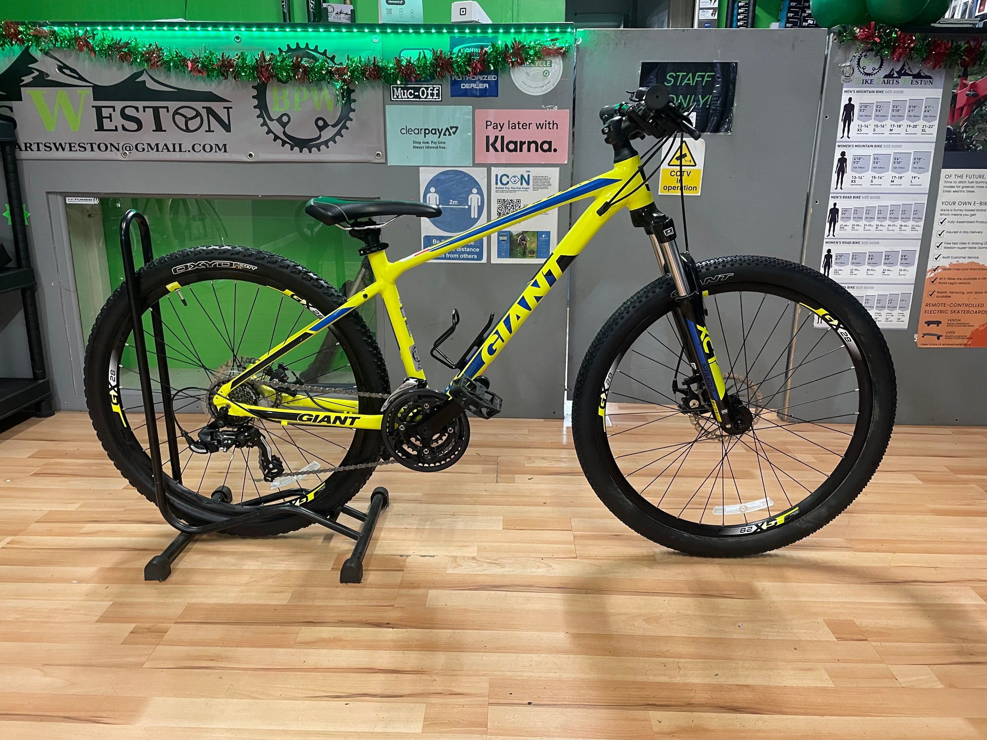 GIANT ATX 2 MTB HYPER YELLOW 15”