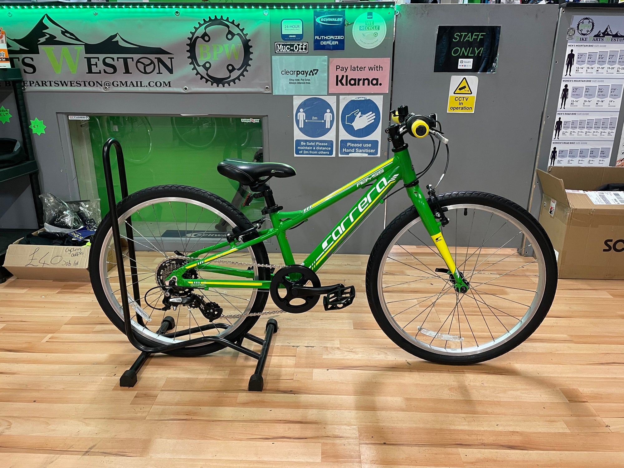 CARRERA ABYSS JR KIDS HYBRID/MTB 10.5” 8-11yrs