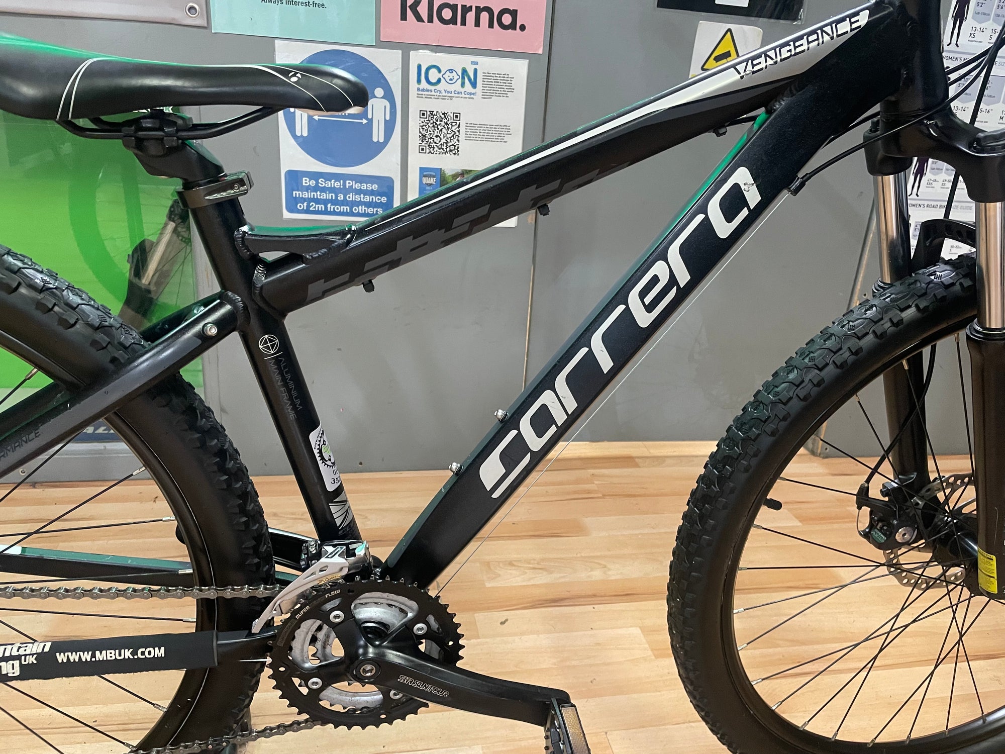 CARRERA VENGEANCE 27.5 MTB BLACK 16”