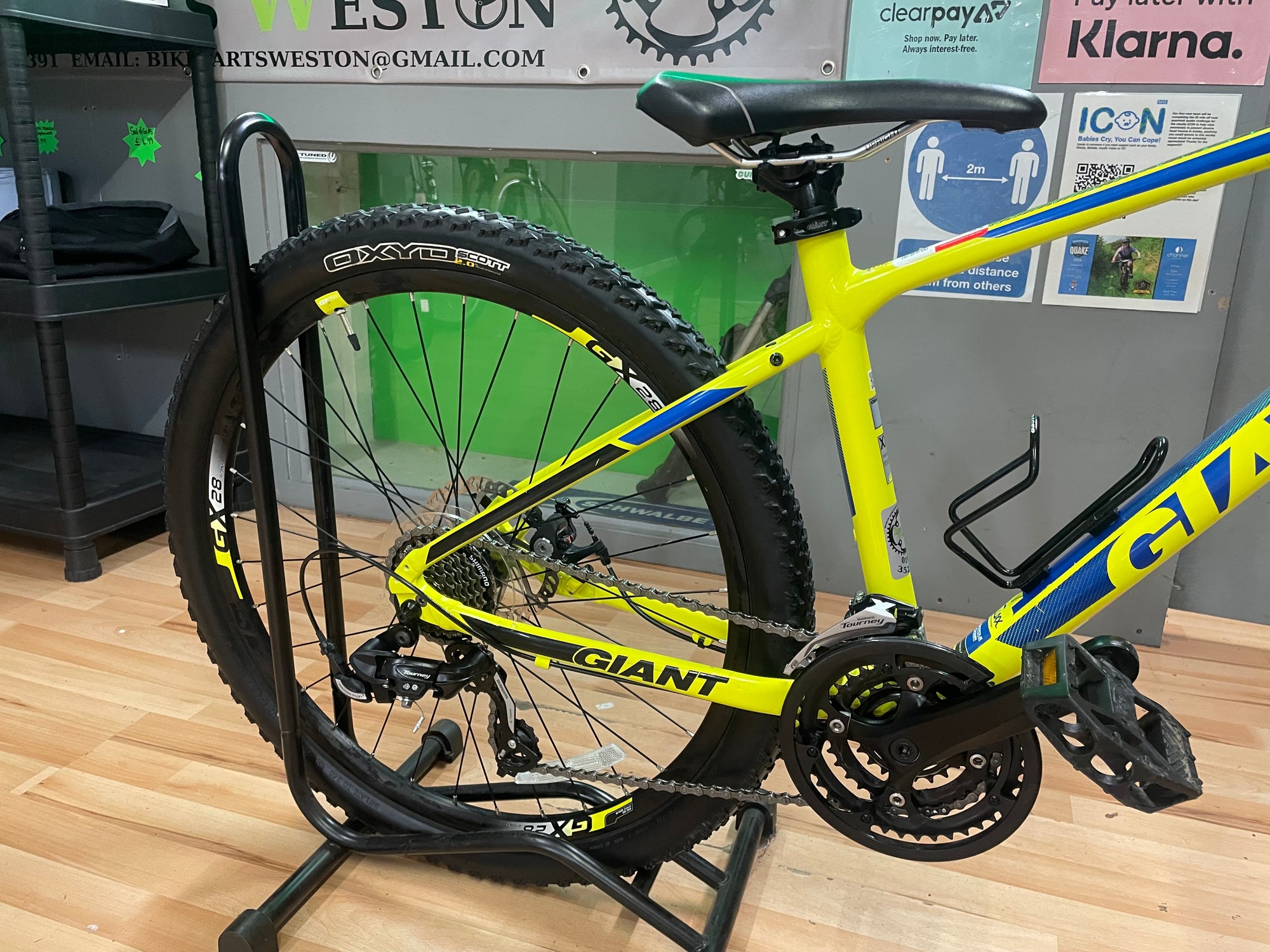 GIANT ATX 2 MTB HYPER YELLOW 15”