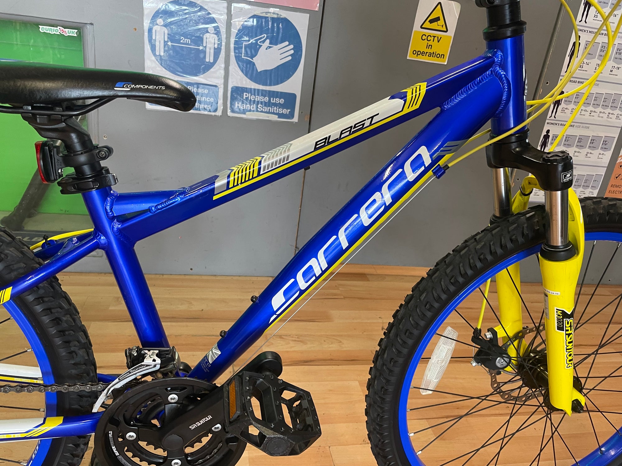 CARRERRA BLAST 24 MTB BLUE 8-11yrs