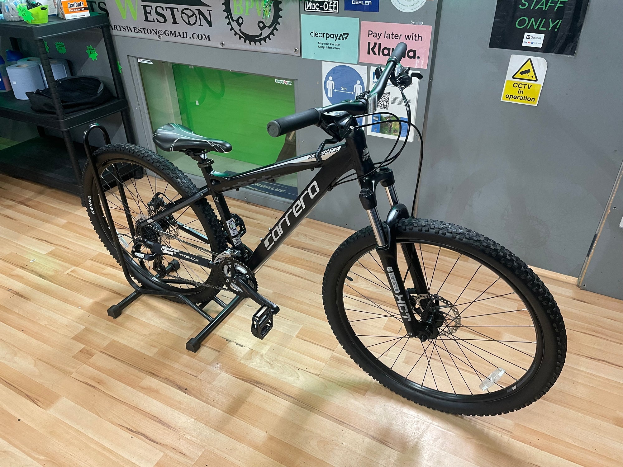 CARRERA VENGEANCE 27.5 MTB BLACK 16”