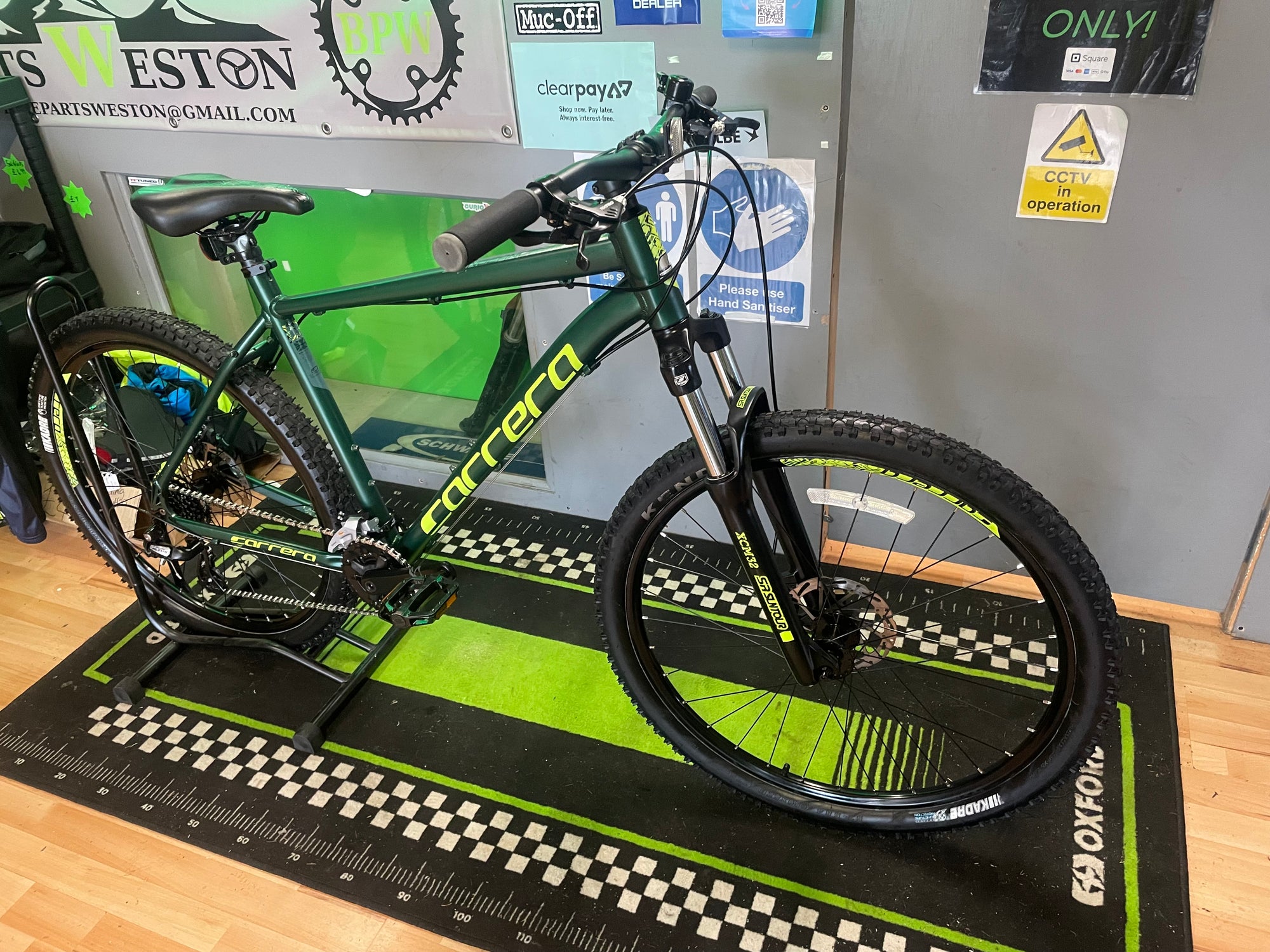 CARRERA VENGEANCE 27.5” MTB GREEN 20”