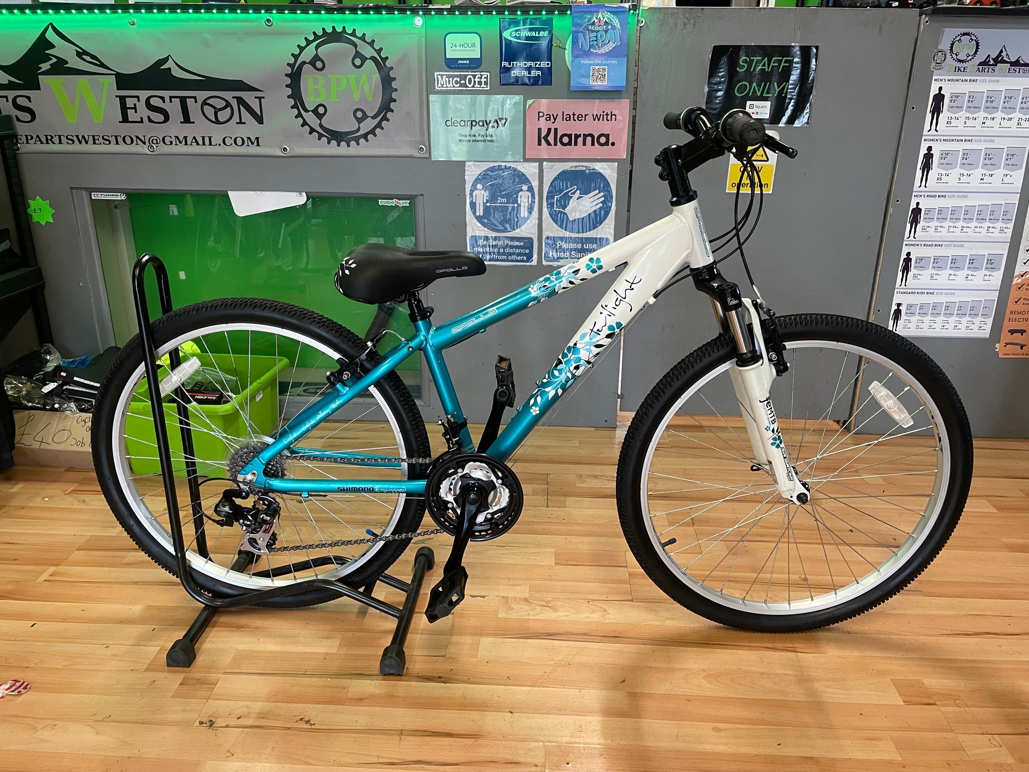 Apollo Twilight MTB 14” Blue/White