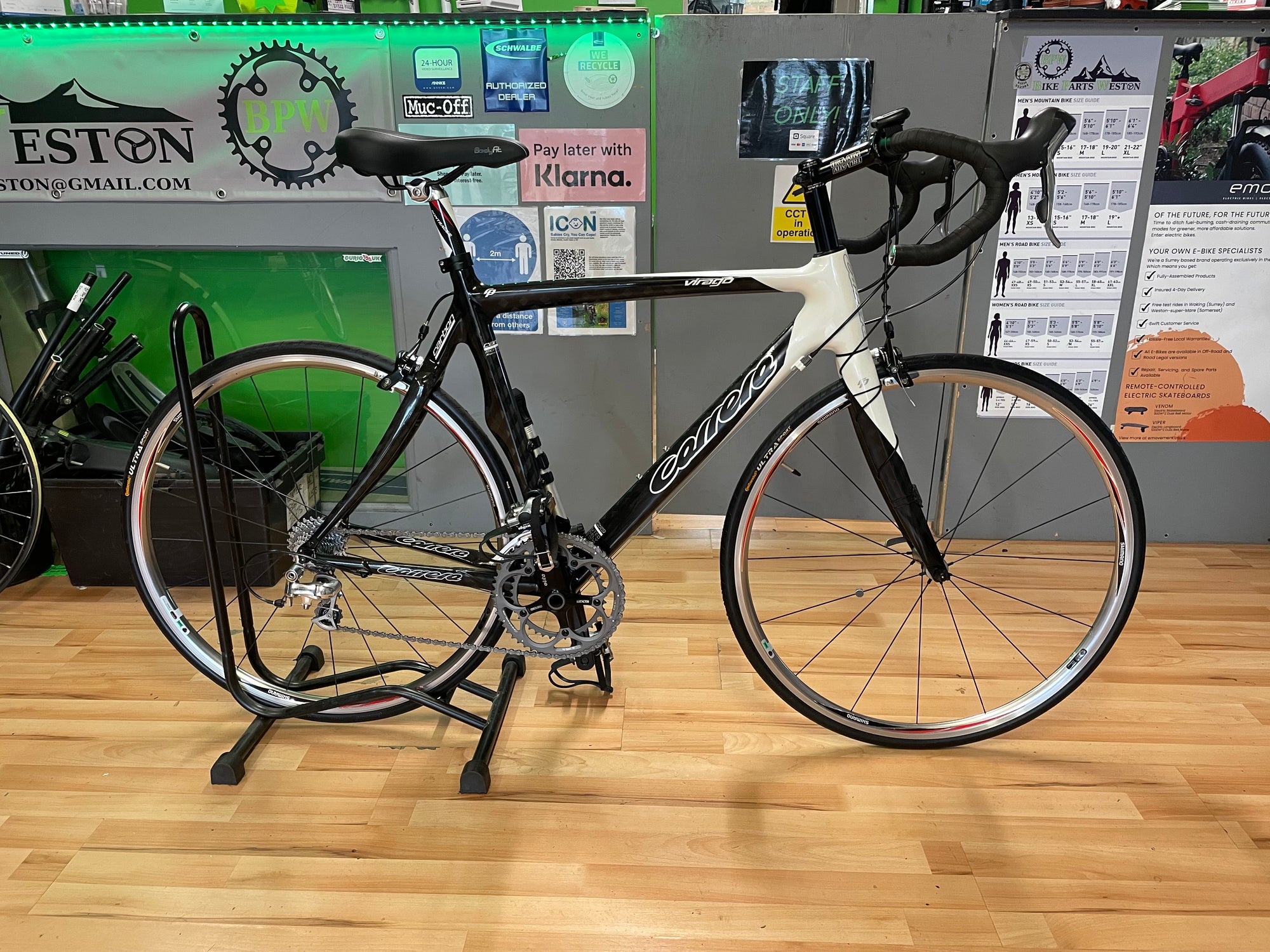 CARRERA VIRAGO FULL CARBON ROAD BIKE