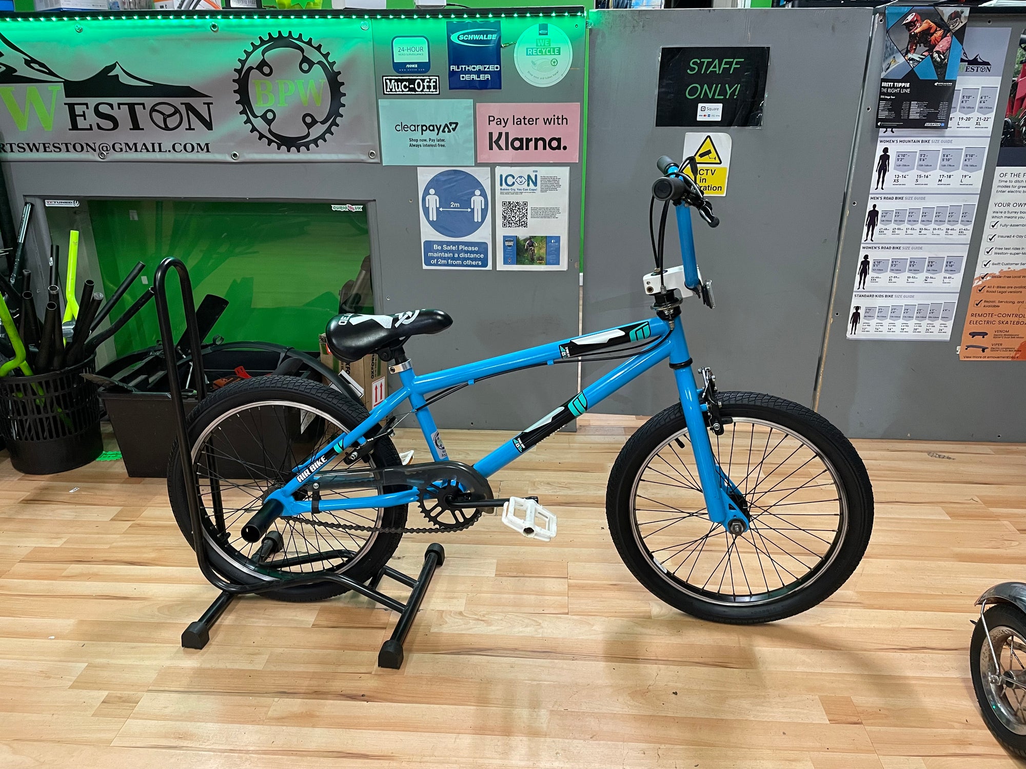 X-Rated BMX Blue 12” 8-12yrs