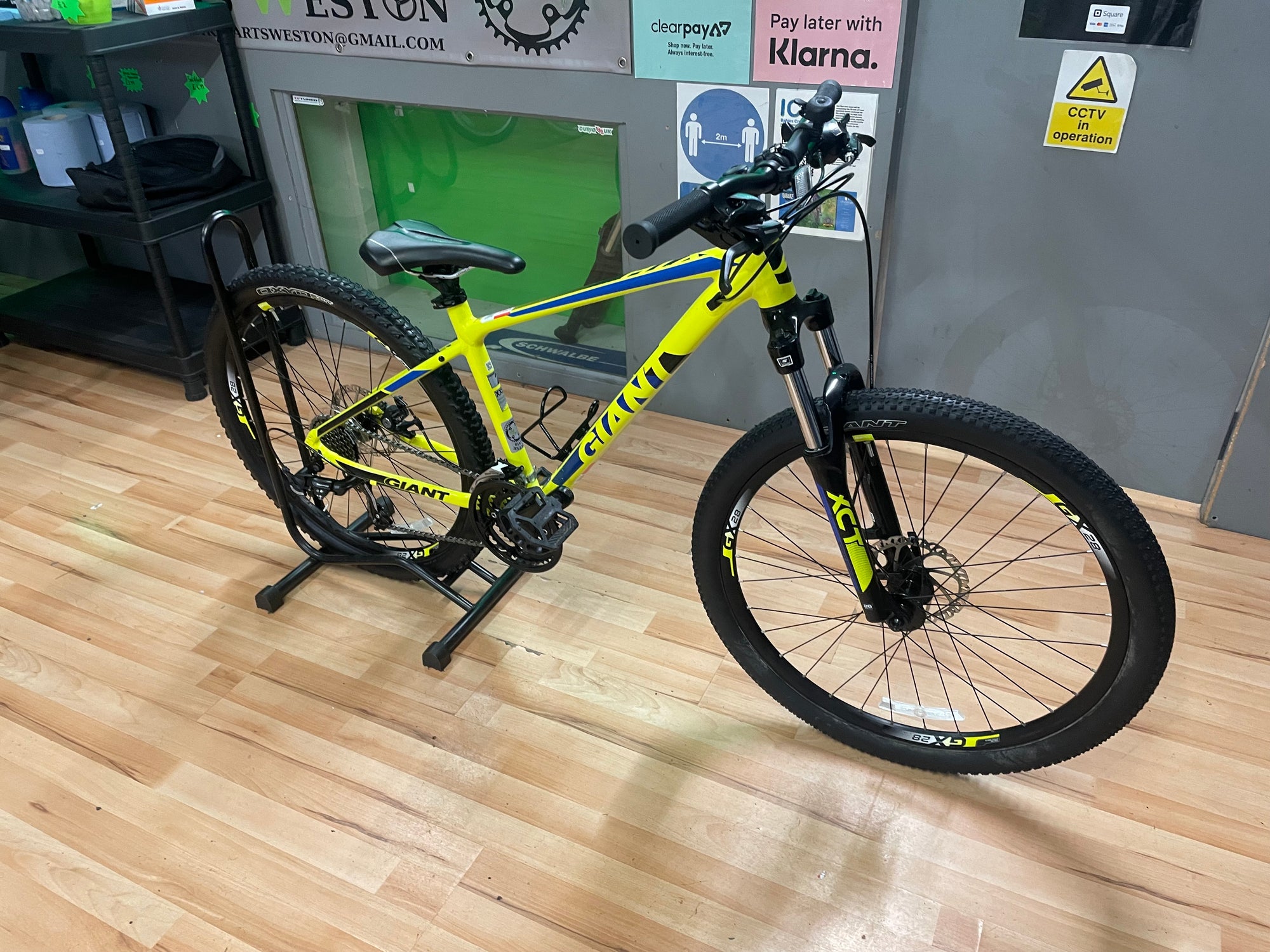 GIANT ATX 2 MTB HYPER YELLOW 15”