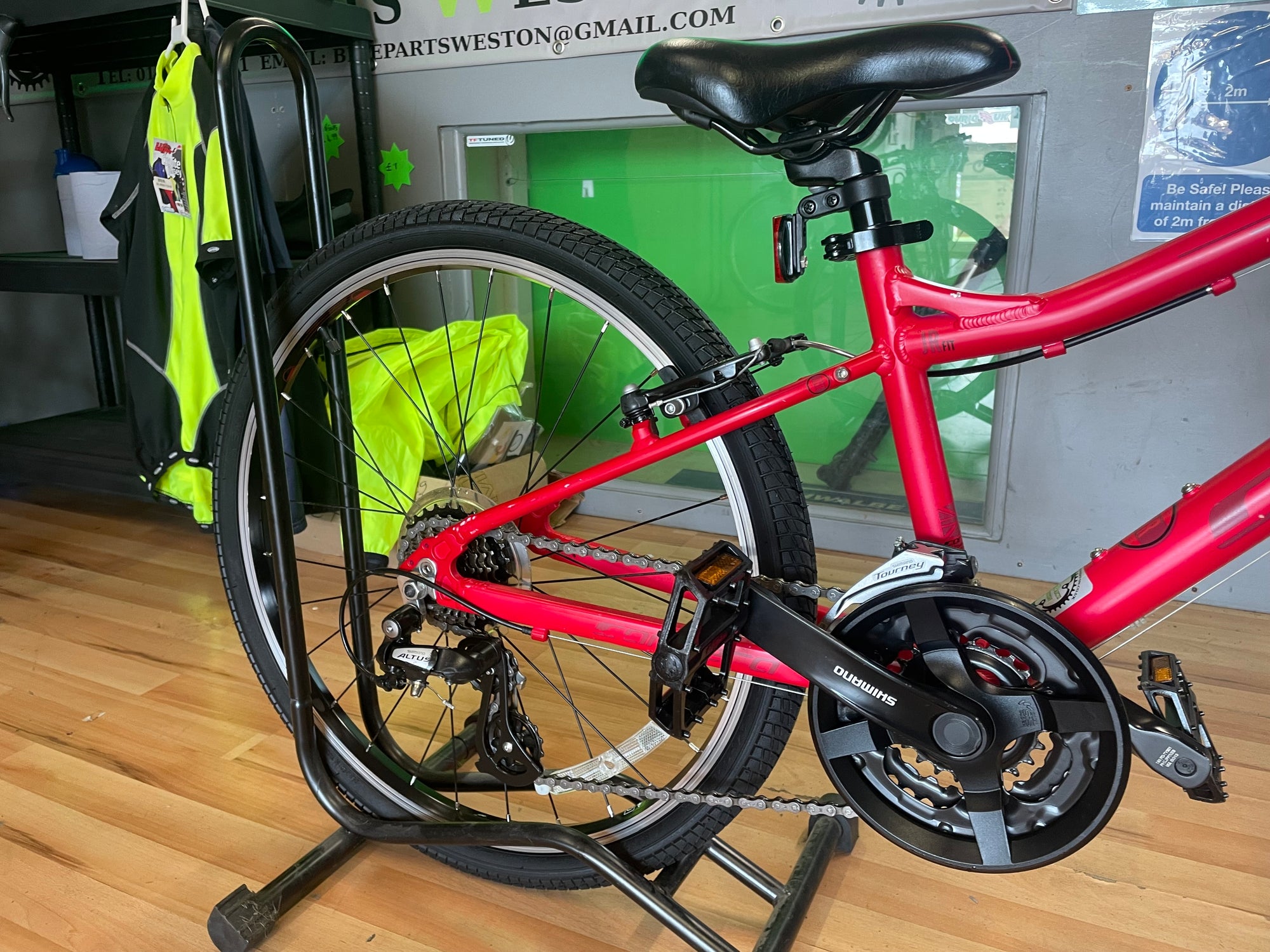 CARRERA SARUNA JR MTB RED 8-11rs