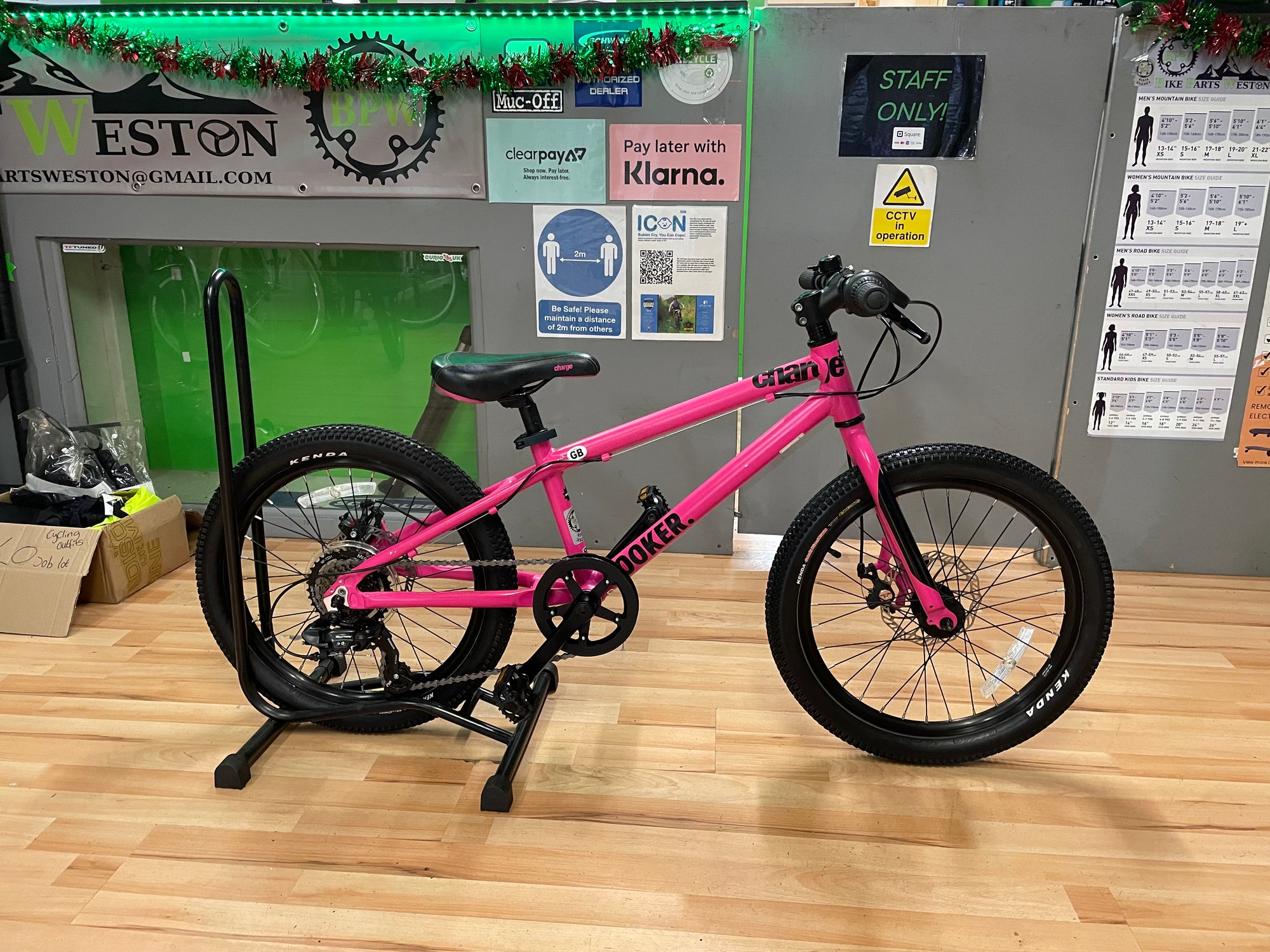 CHARGE COOKER 20 KIDS MTB PINK 11”