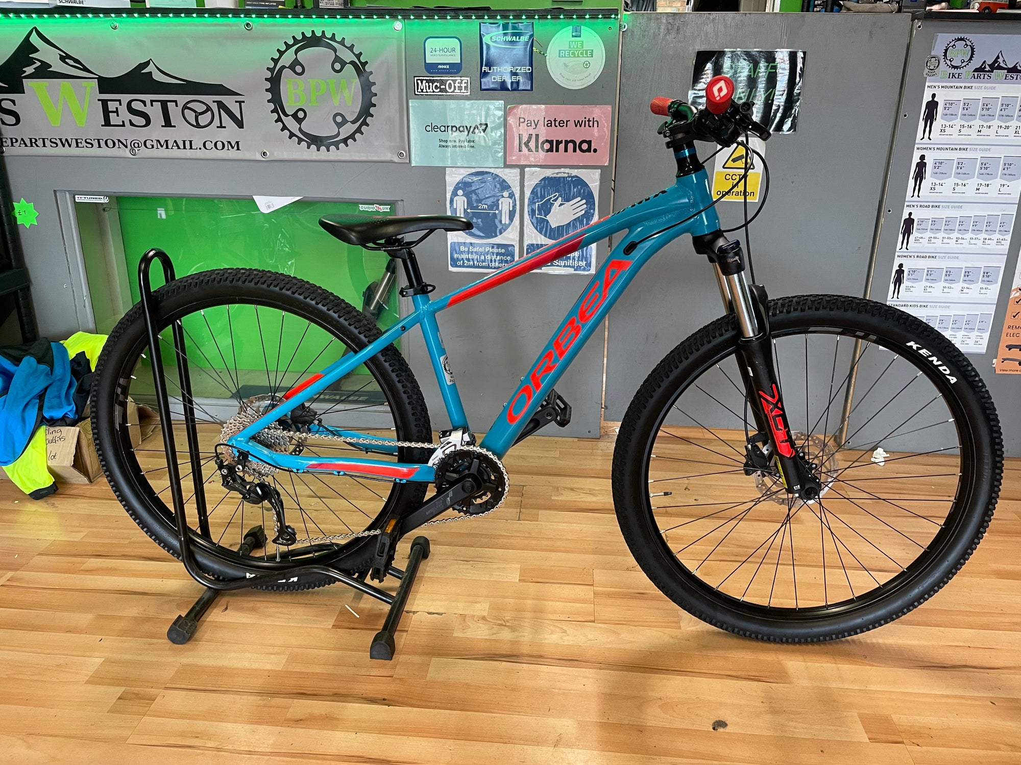 ORBEA MX 27.5 MTB BLUE 15”