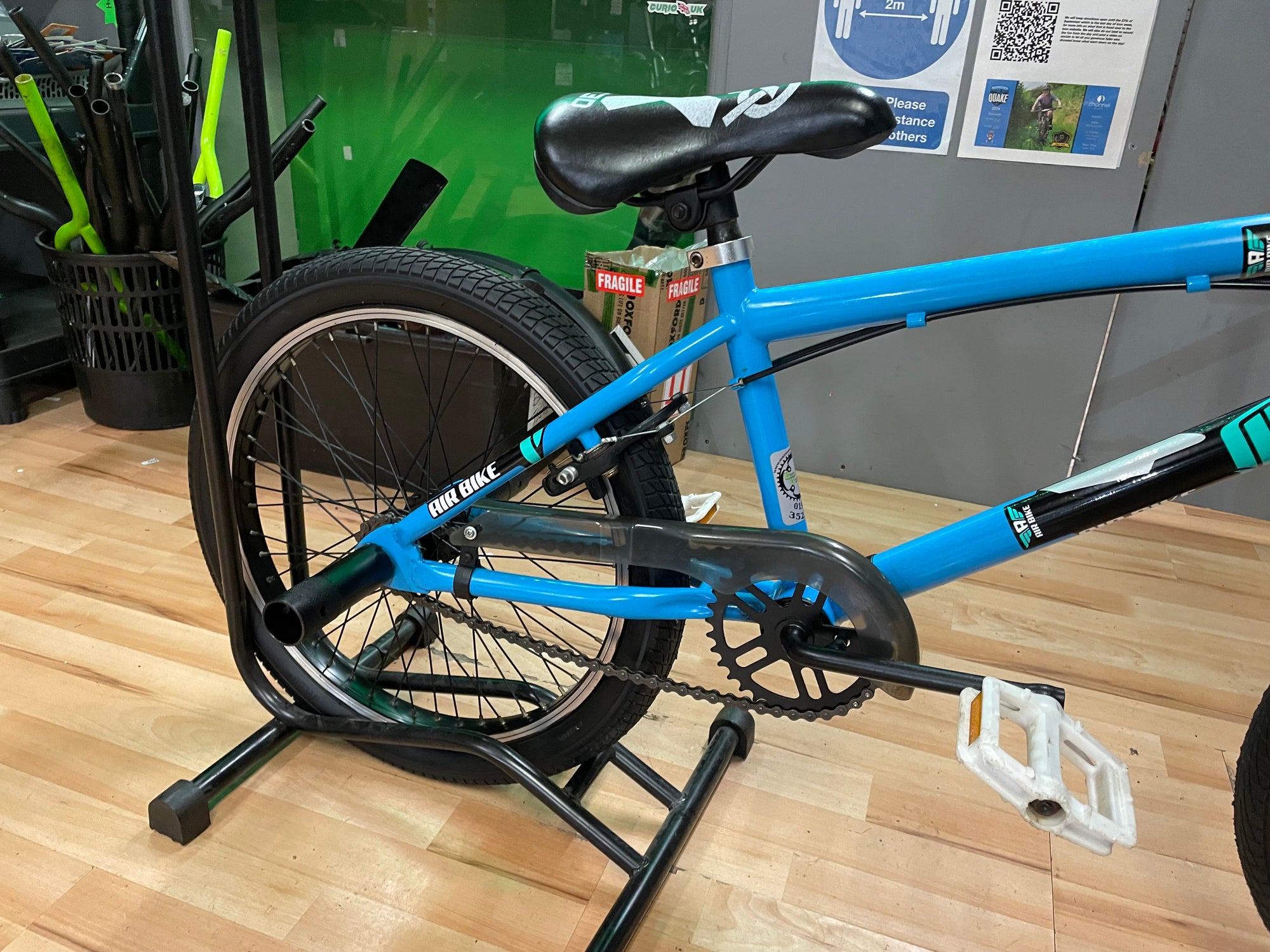 X-Rated BMX Blue 12” 8-12yrs