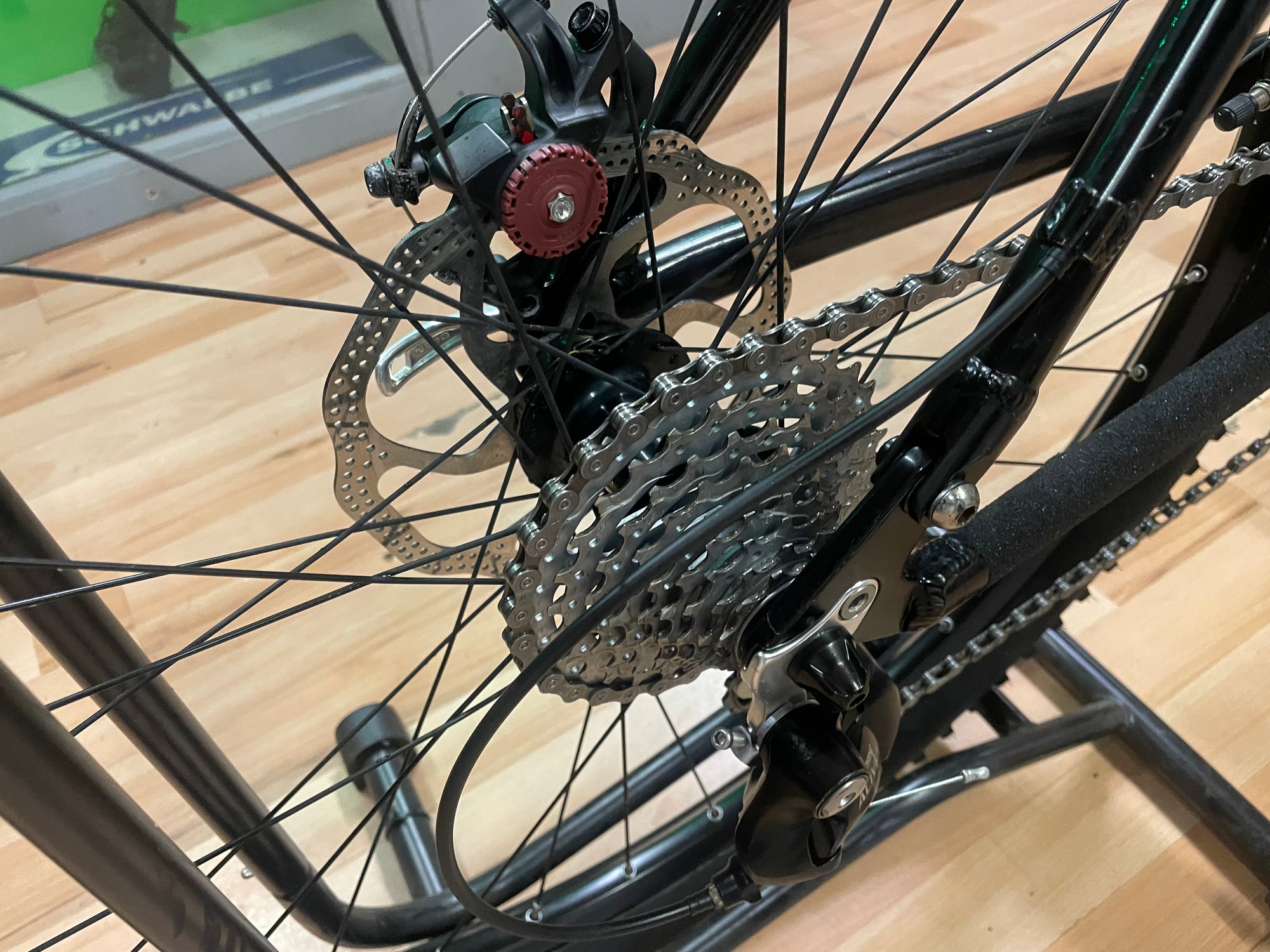 KONA MANOMANO MTB FULL SUSPENSION BIKE WHITE 17”