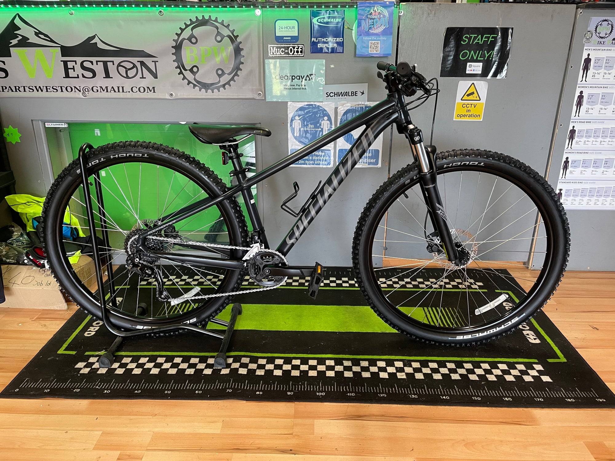 Specialized Rockhopper Sport 29er MTB Black 14.5”