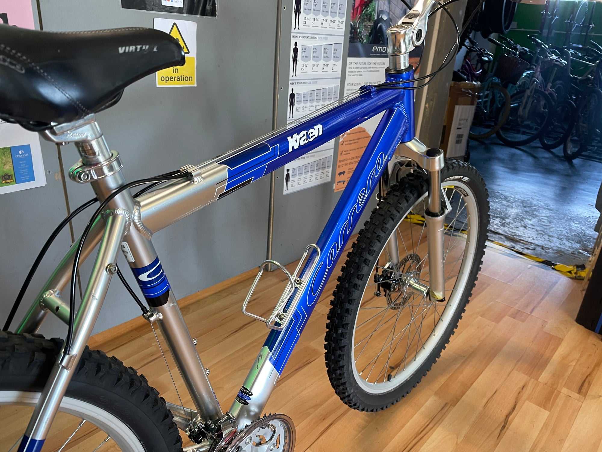 Carrera Kraken 20” MTB Blue/Silver