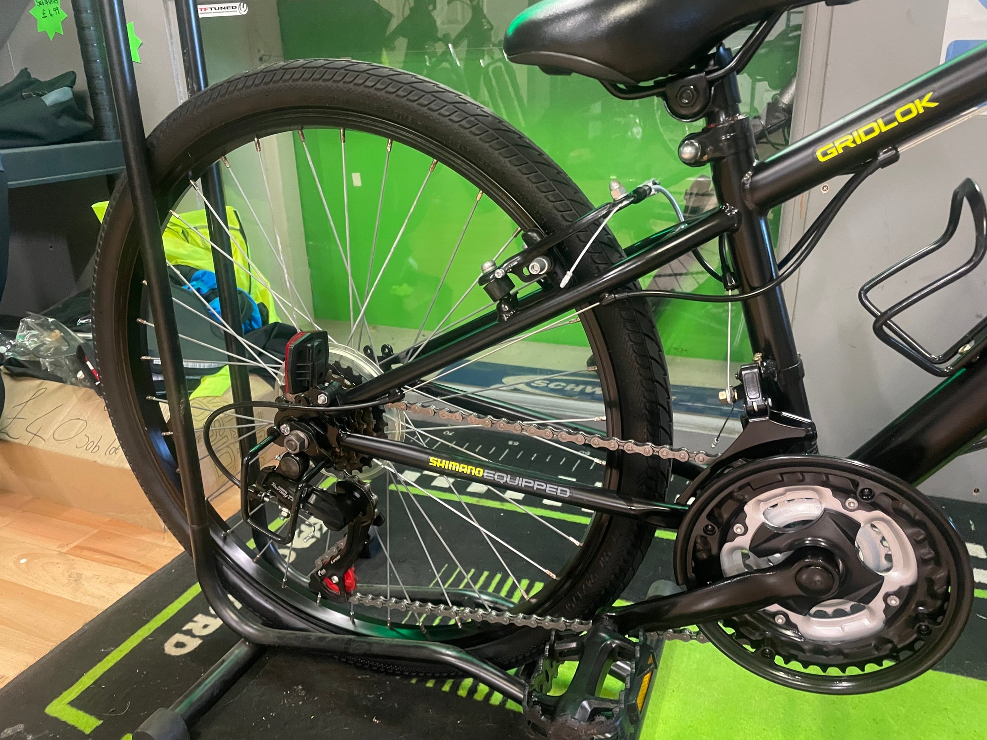APOLLO GRIDLOCK MTB 12.5” Black 8-11yrs