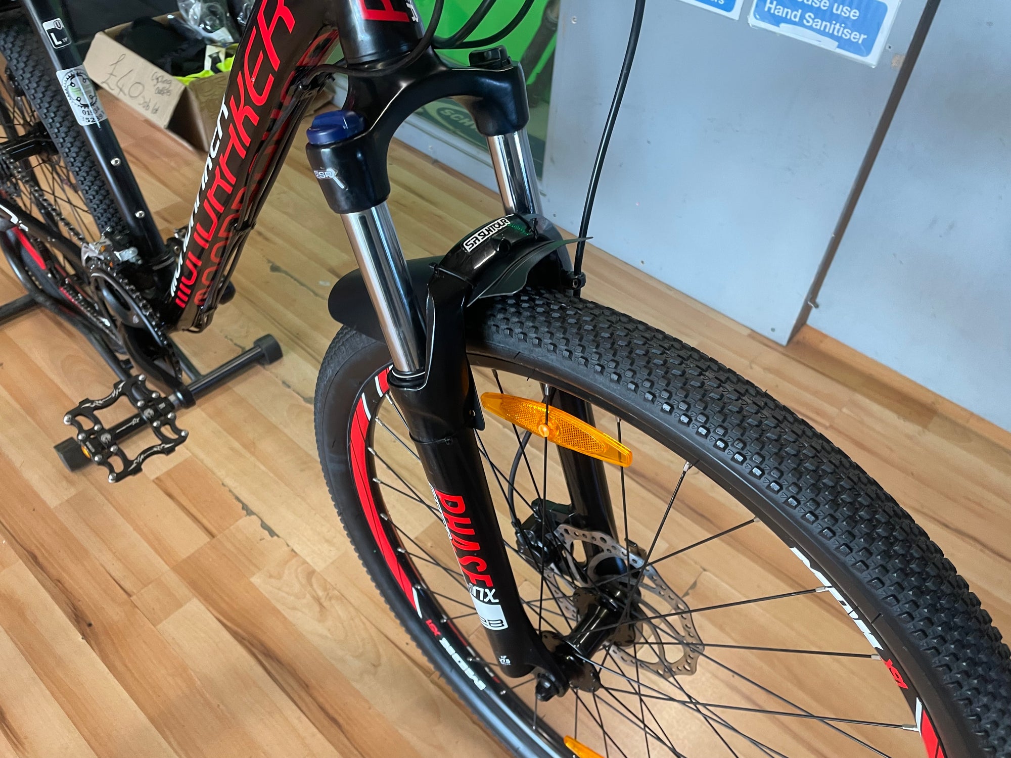 MONDRAKER PHASE 27.5 MTB BLACK/RED 19”