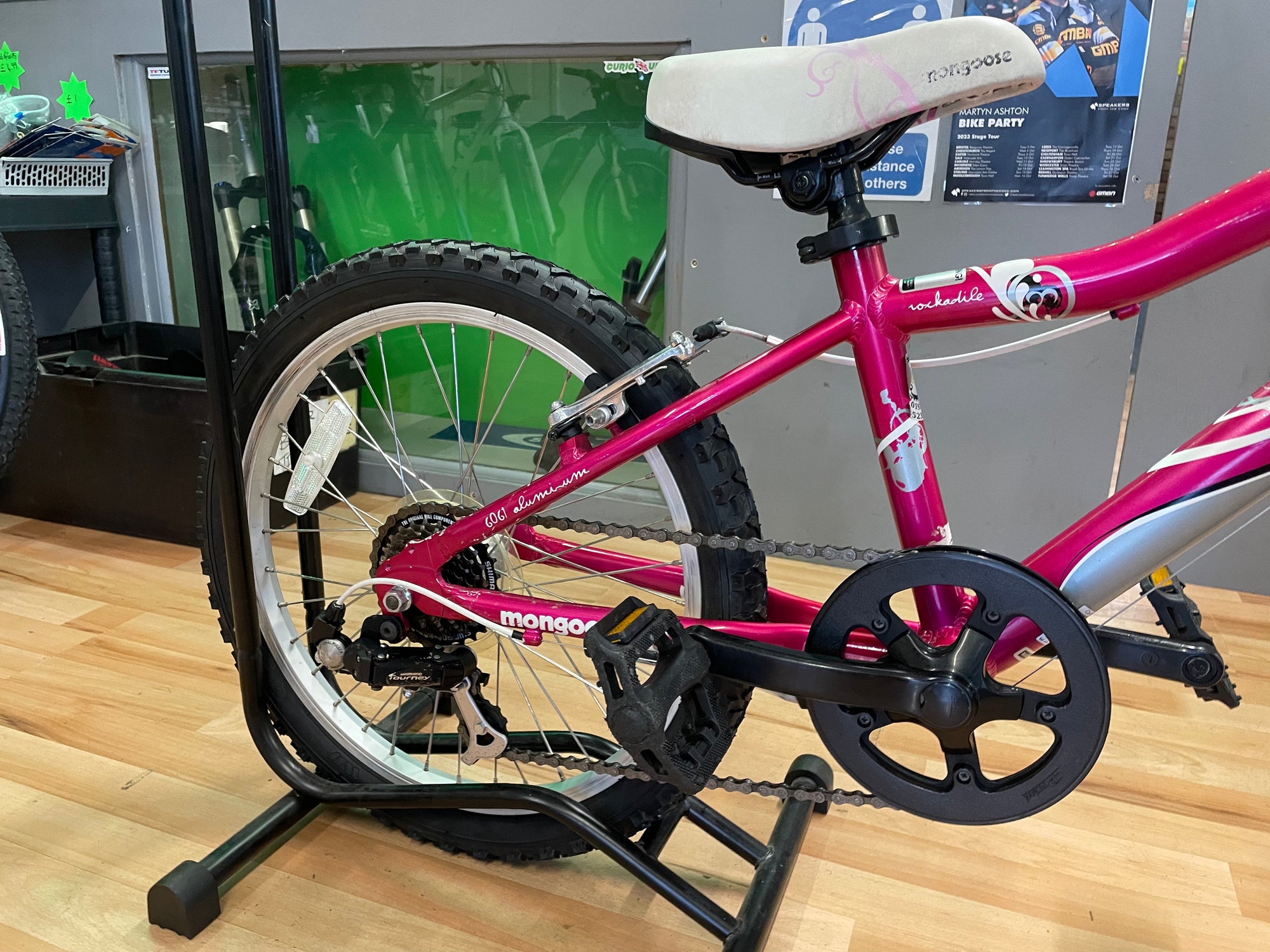 MONGOOSE MTB 12 SUITABLE FOr 7 9YRS PINK Bike Parts Weston