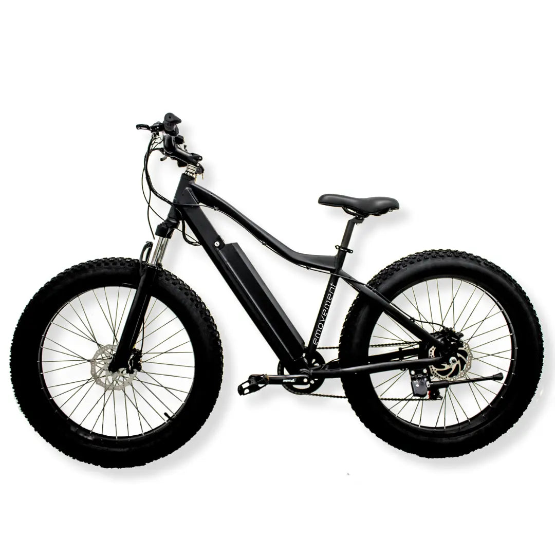 Black fat deals bike