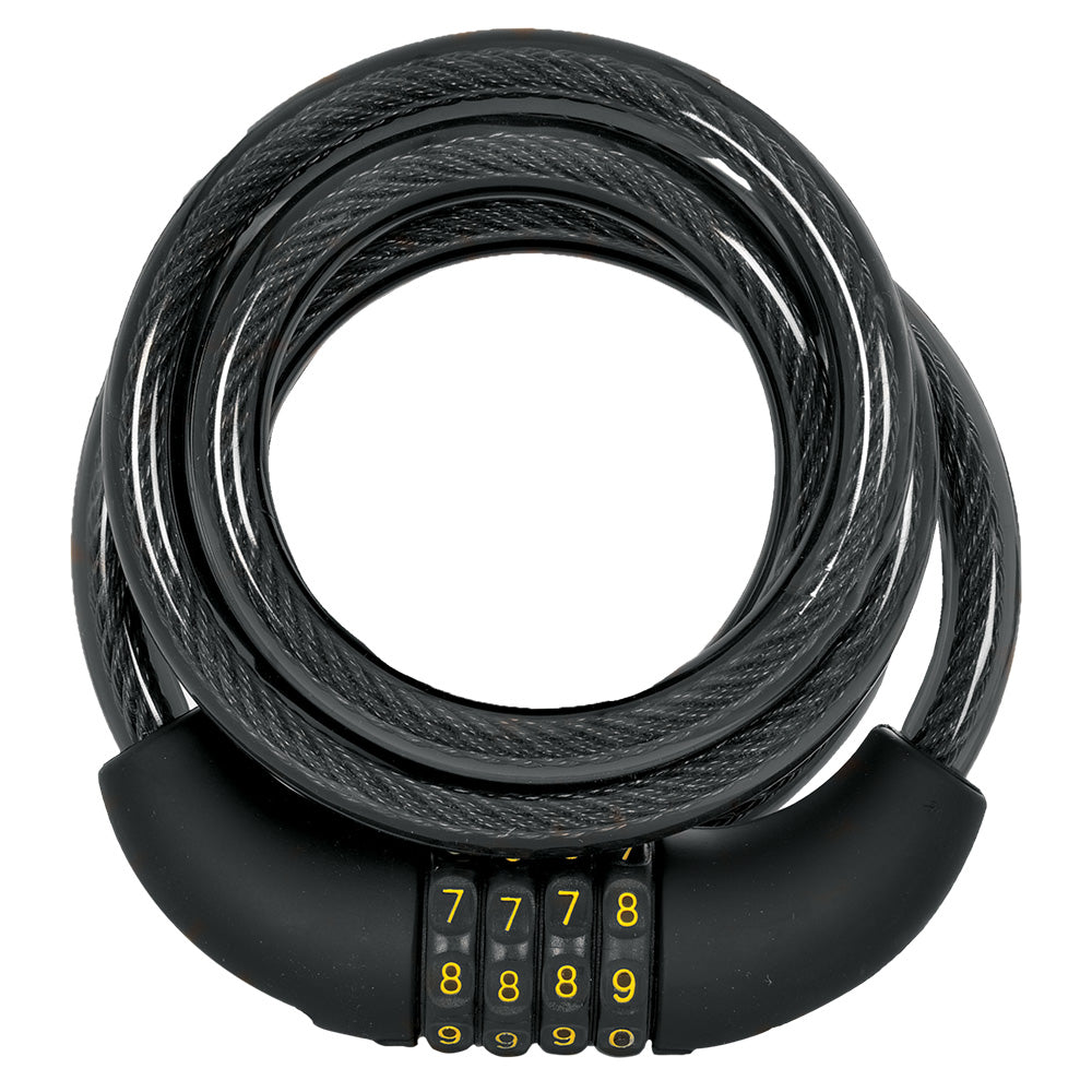 Oxford Combi Coil12 Steel Cable Lock 1.5m x 12mm