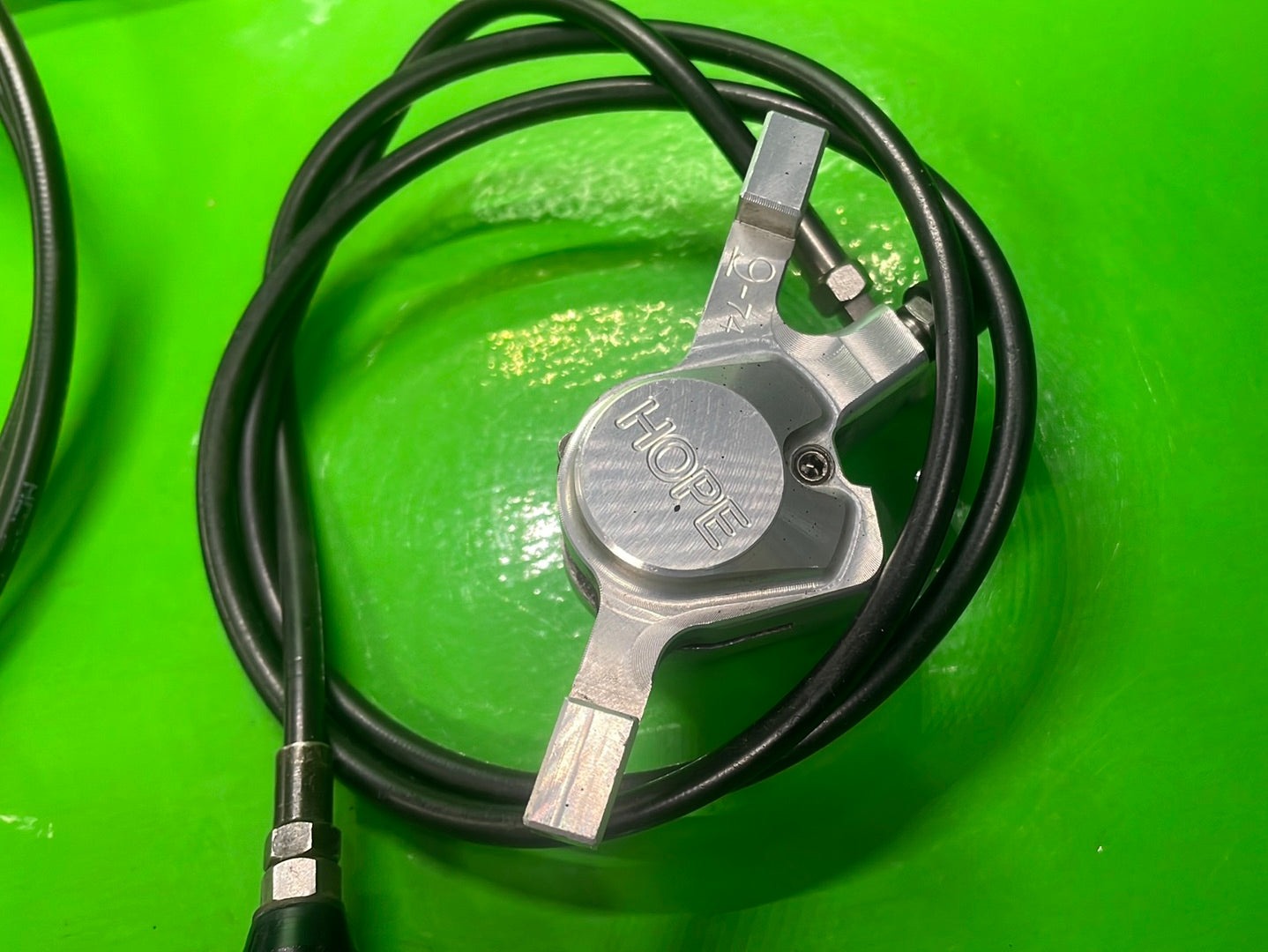 HOPE MINI No3+9-74 HYDRAULIC BRAKE CALIPERS+PIPES+LEVERS+PADS ,RETRO M ...