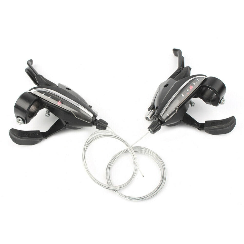 Shimano St-ef6s-8r/l Shifter Combo Set 3x8 Speed