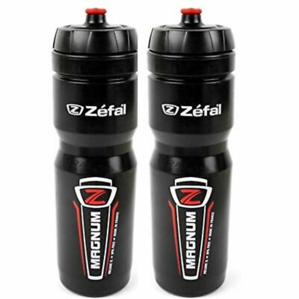 Zefal Magnum 1Litre Black Bottle