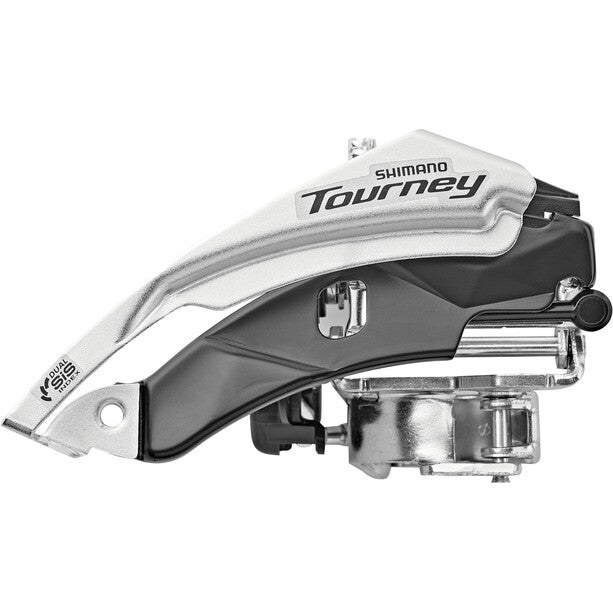 Shimano FD-TY510 hybrid front derailleur, top swing, dual-pull and multi fit for 48T